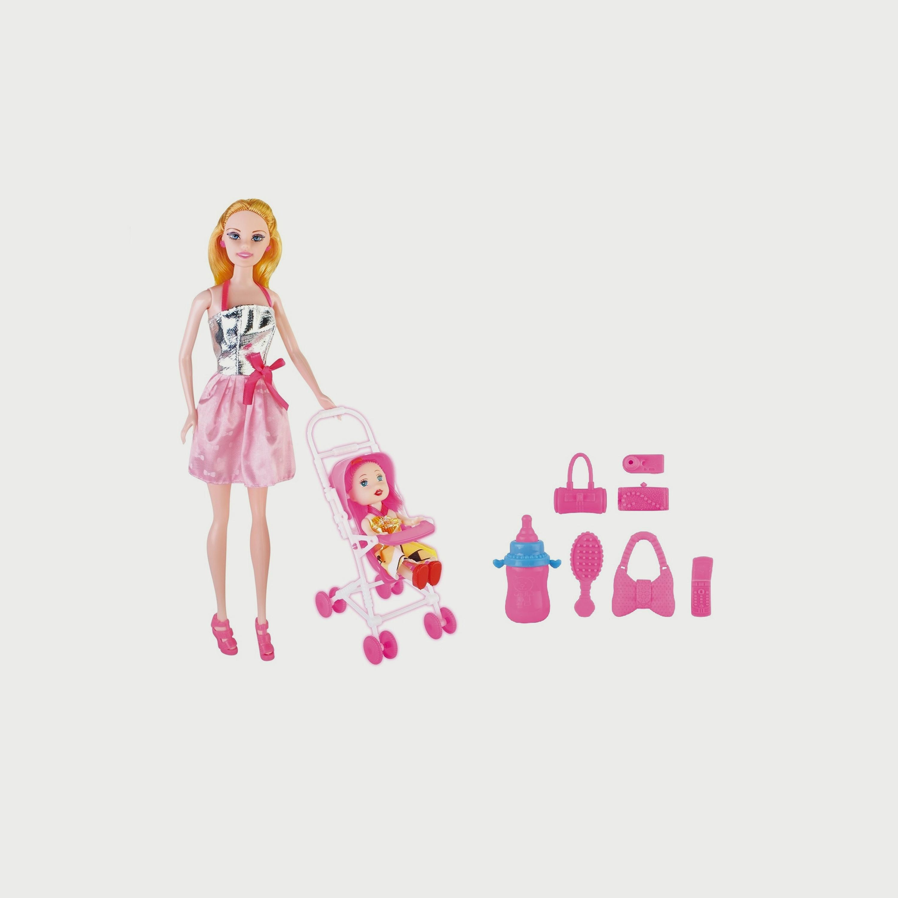 لعبة مجموعة عربة ليلى 3 في 1 من بي جوي-toys-dollsandplaysets-dolls-image-7