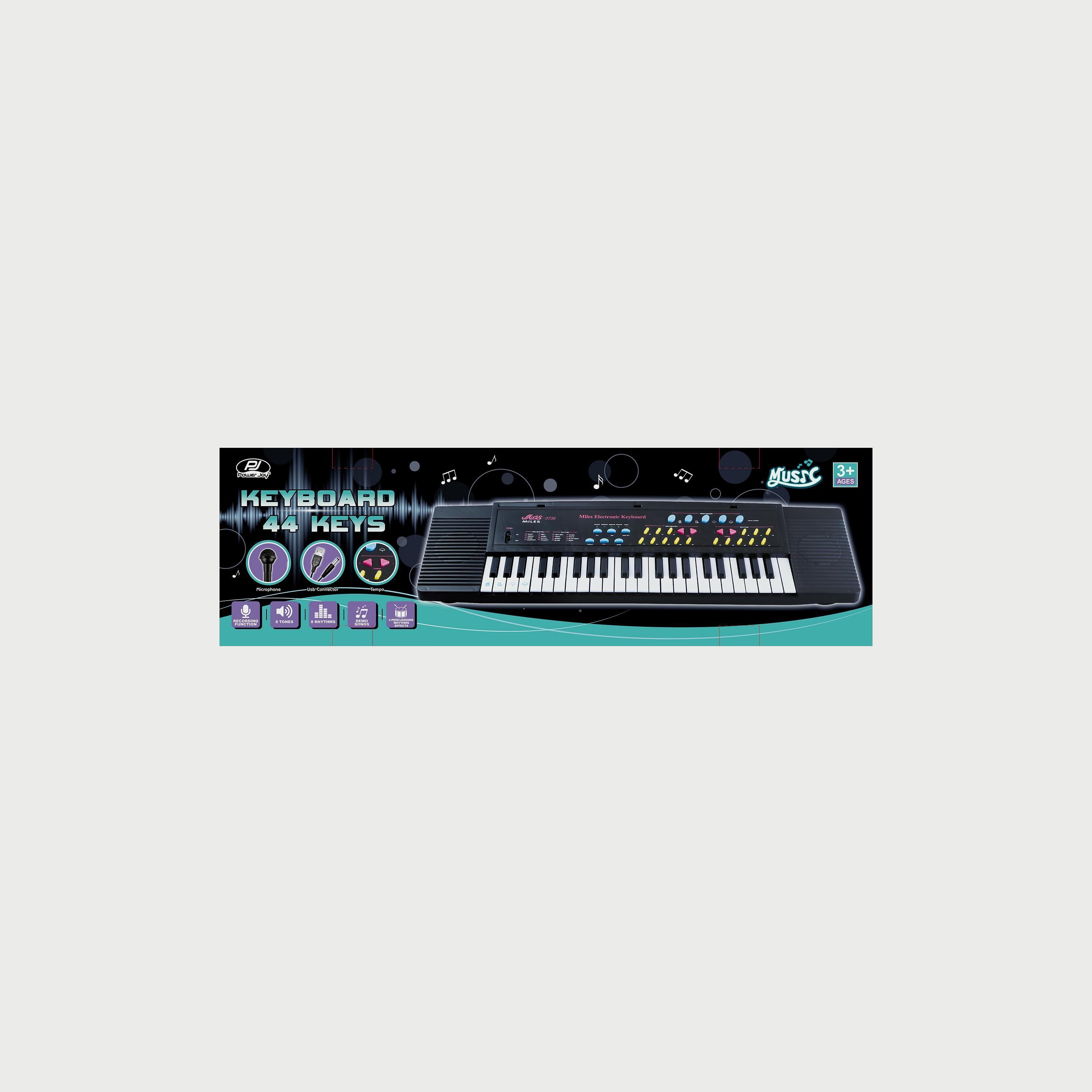Power Joy Music Keyboard 44keys with Mic-toys-educational-musicaltoys-image-2