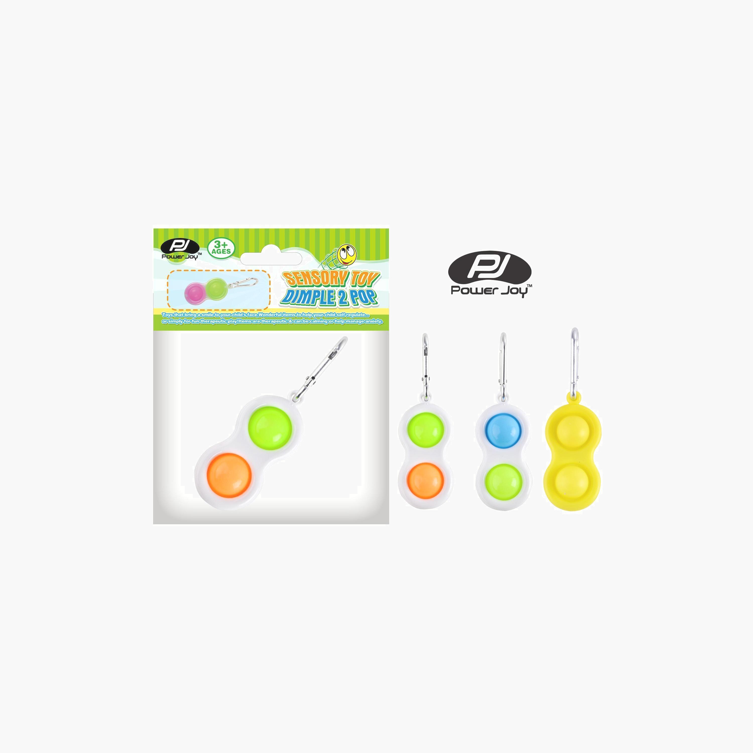 Power Joy Fidget Toy Dimple 2 Pop Keychain-toys-noveltyandcollectibles-collectibles-image-1