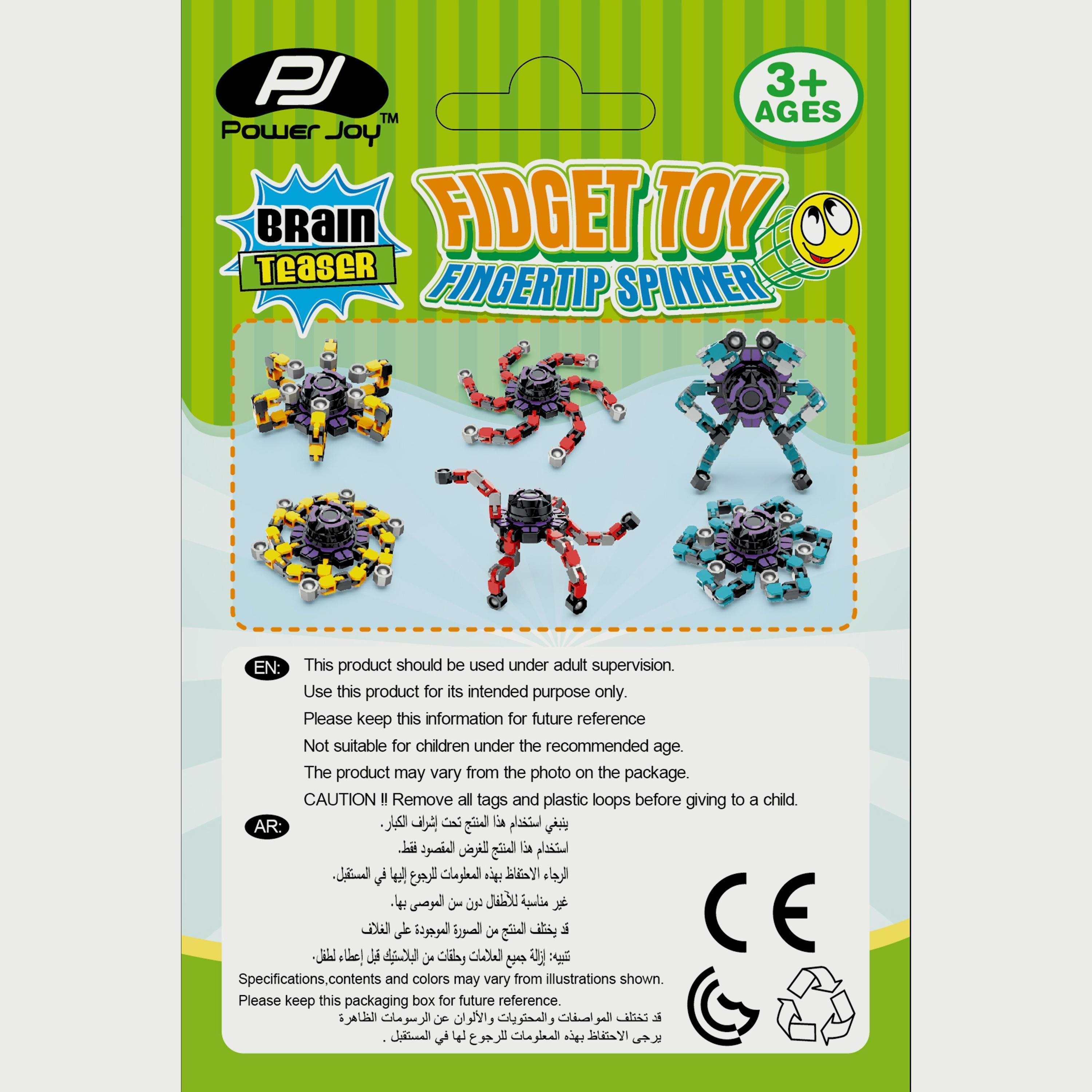 Power Joy Fidget Toy Spinner Assorted-toys-babyandtoddlertoys-learningtoys-image-3