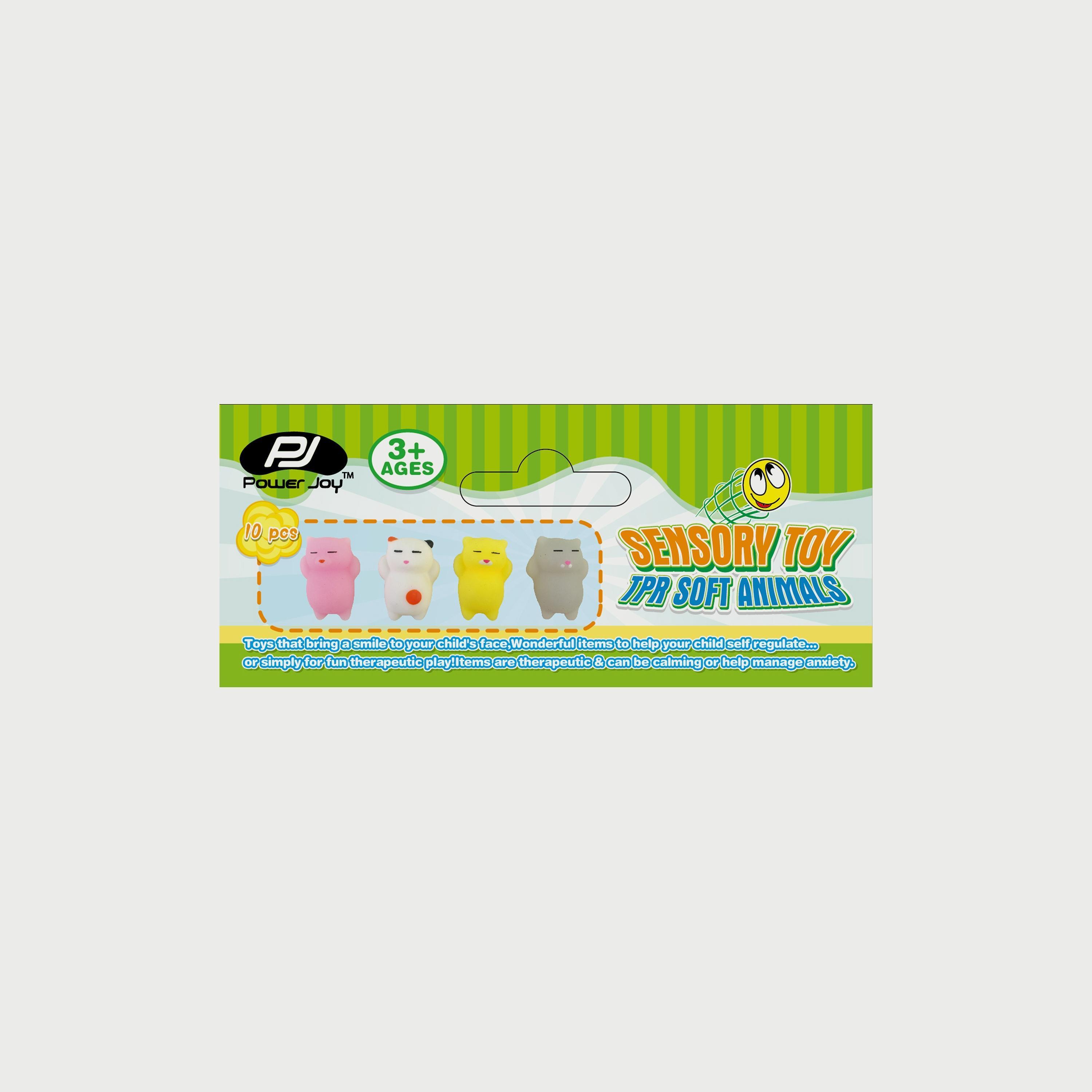 Power Joy 10-Piece Fidget Toy Soft Animals-toys-babyandtoddlertoys-learningtoys-image-3
