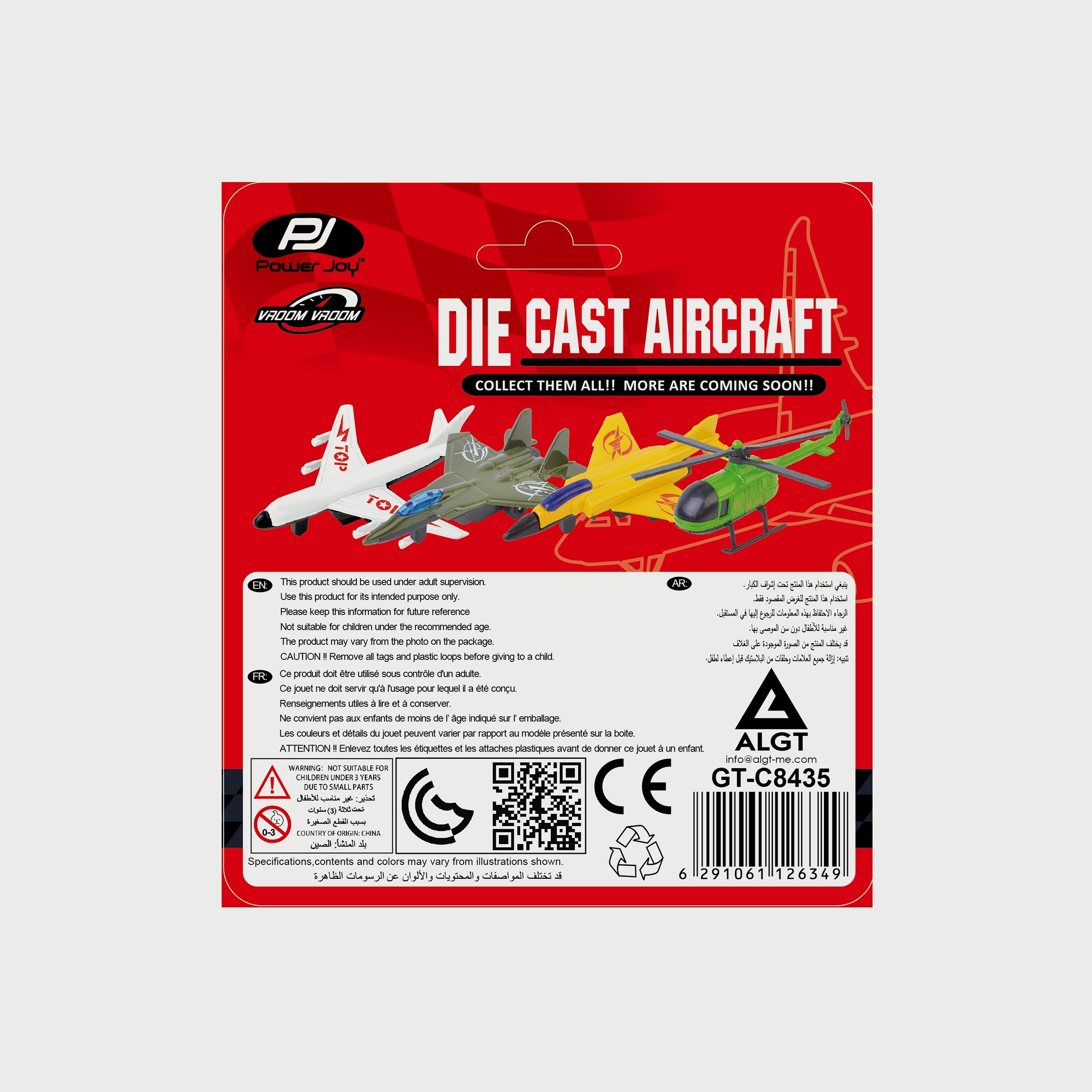 Power Joy Vroom Vroom Diecast Aircraft, 9 Assortment-toys-playvehicles-diecastcars-image-8