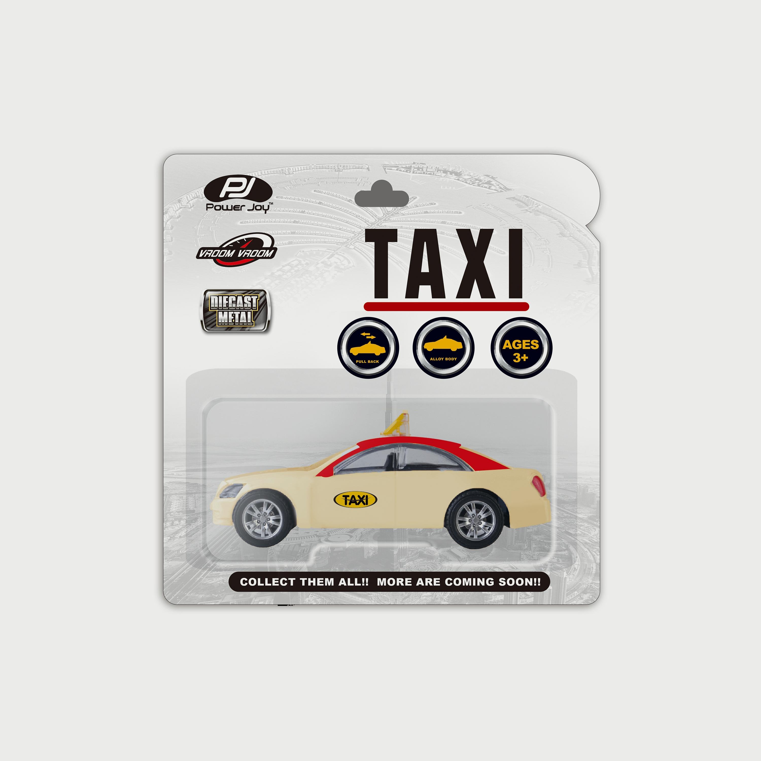Power Joy Vroom Vroom Diecast Dubai Taxi 1/43-toys-playvehicles-diecastcars-image-3