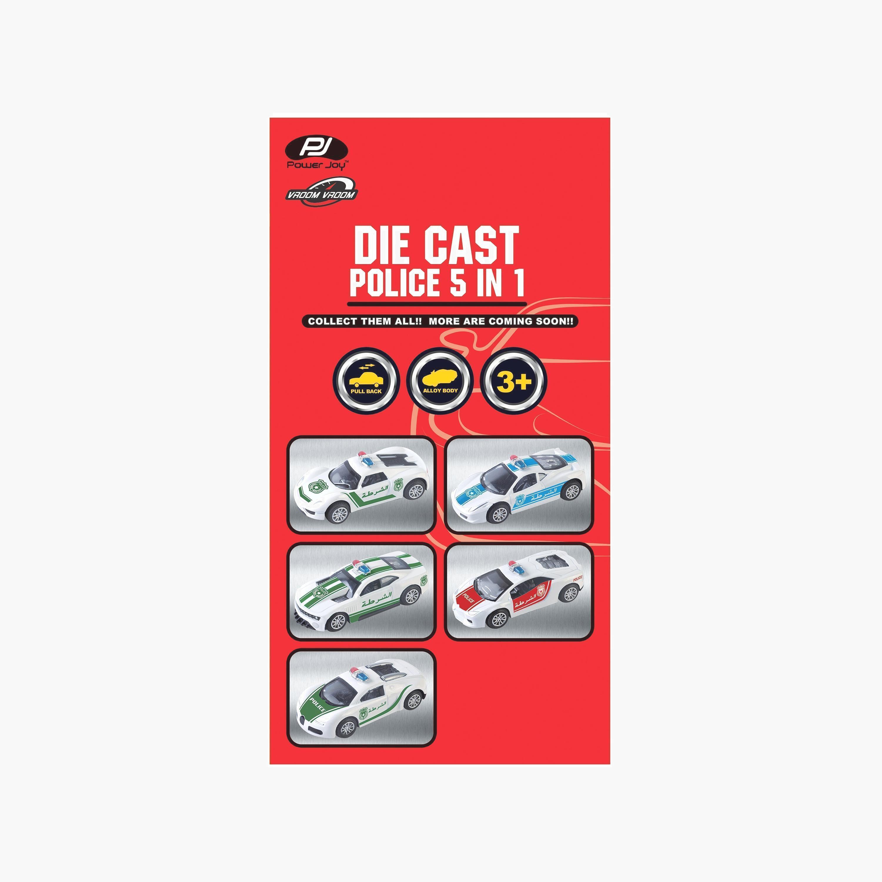 Power Joy V.Vroom Diecast UAE Police Car Assorted-toys-playvehicles-diecastcars-image-2