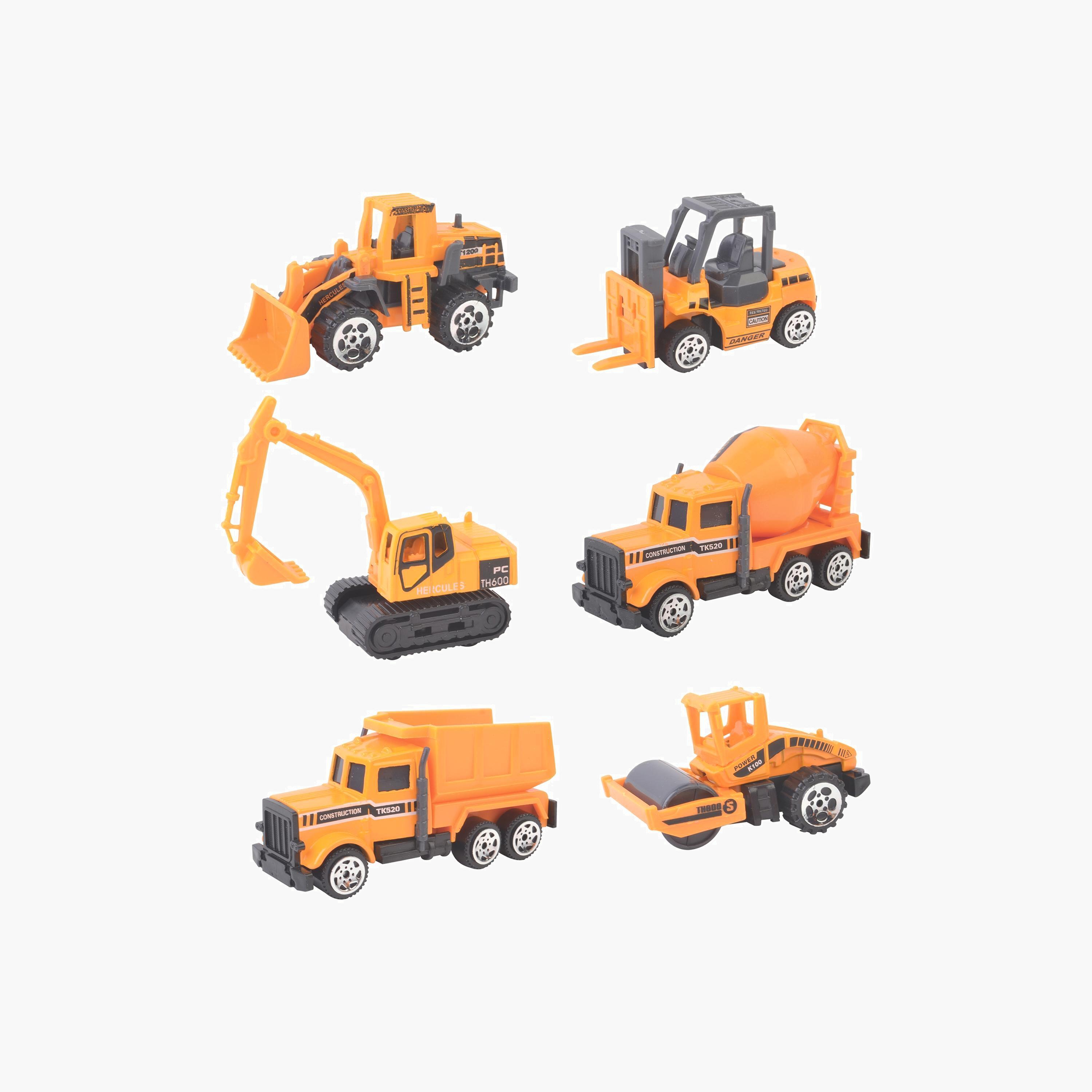Power Joy 6-Piece V.Vroom Diecast Premium Construction-toys-playvehicles-diecastcars-image-1