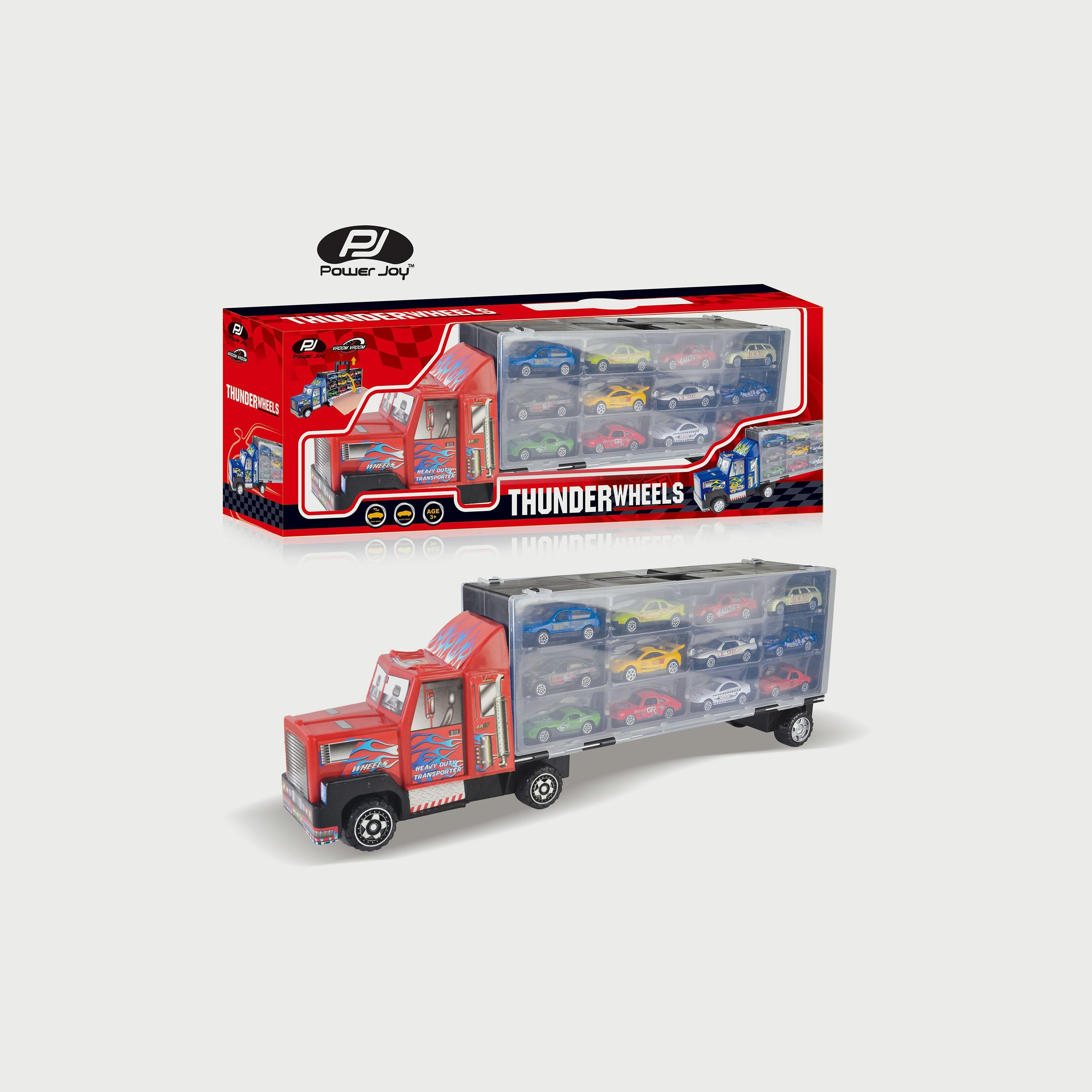 Power Joy 12-Piece V.Vroom Die Cast Thunder Wheels-toys-playvehicles-diecastcars-image-1