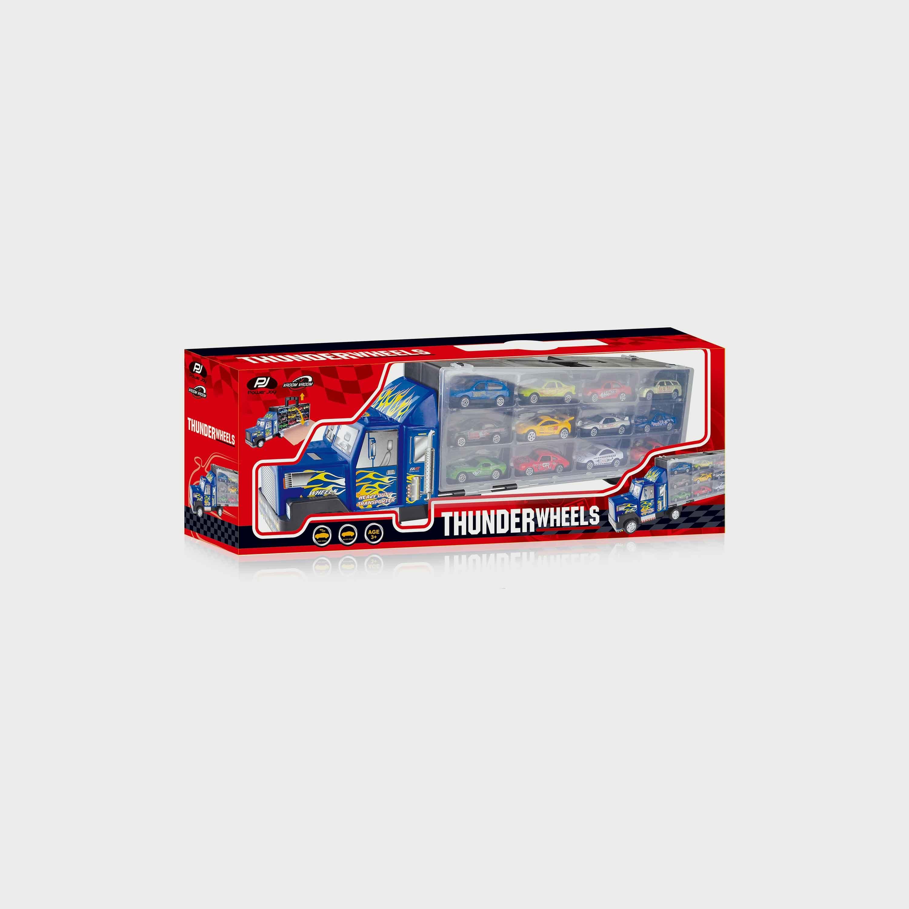 Power Joy 12-Piece V.Vroom Die Cast Thunder Wheels-toys-playvehicles-diecastcars-image-4
