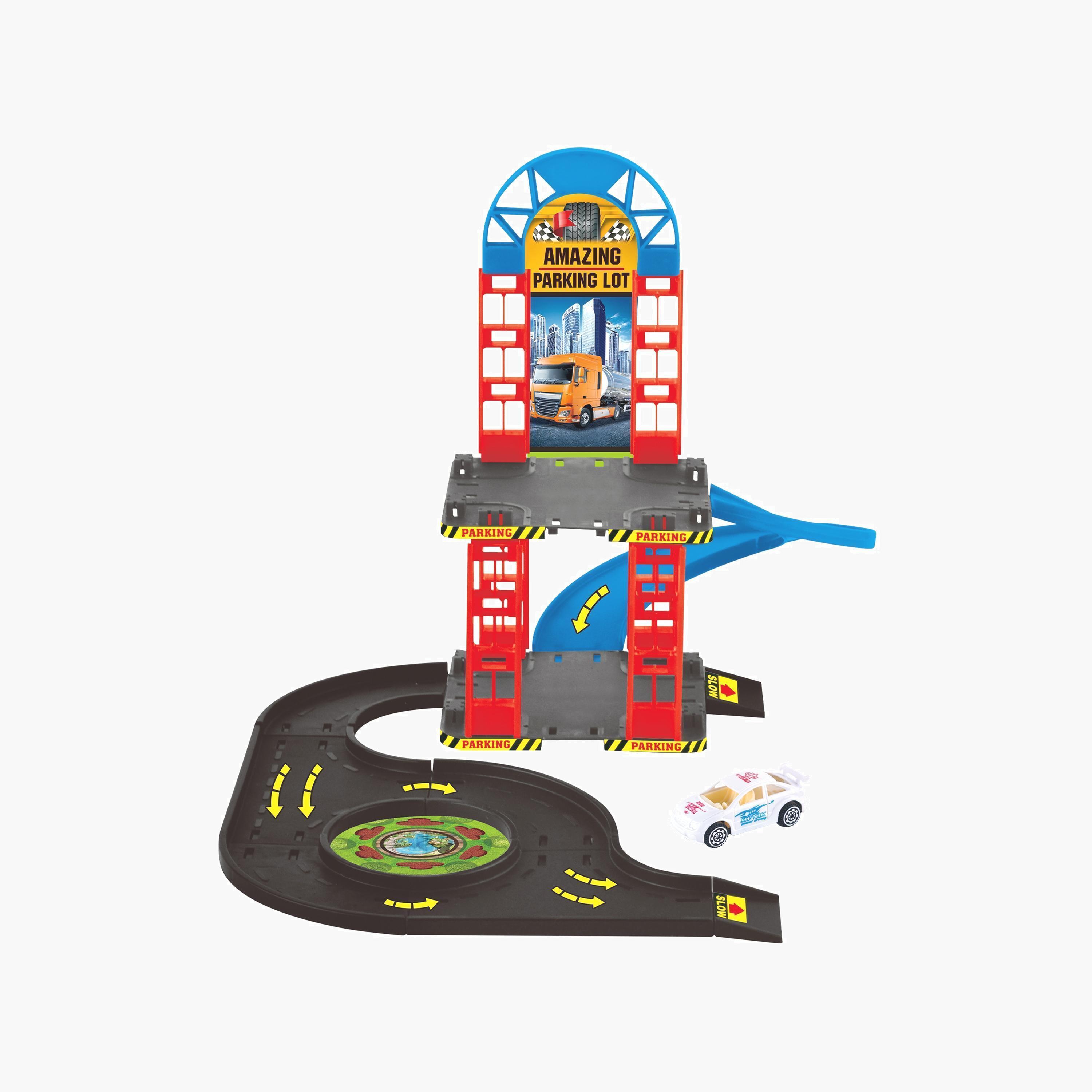 Power Joy V.Vroom Amazing Parking Lot with 1 Car-toys-playvehicles-cars-image-1