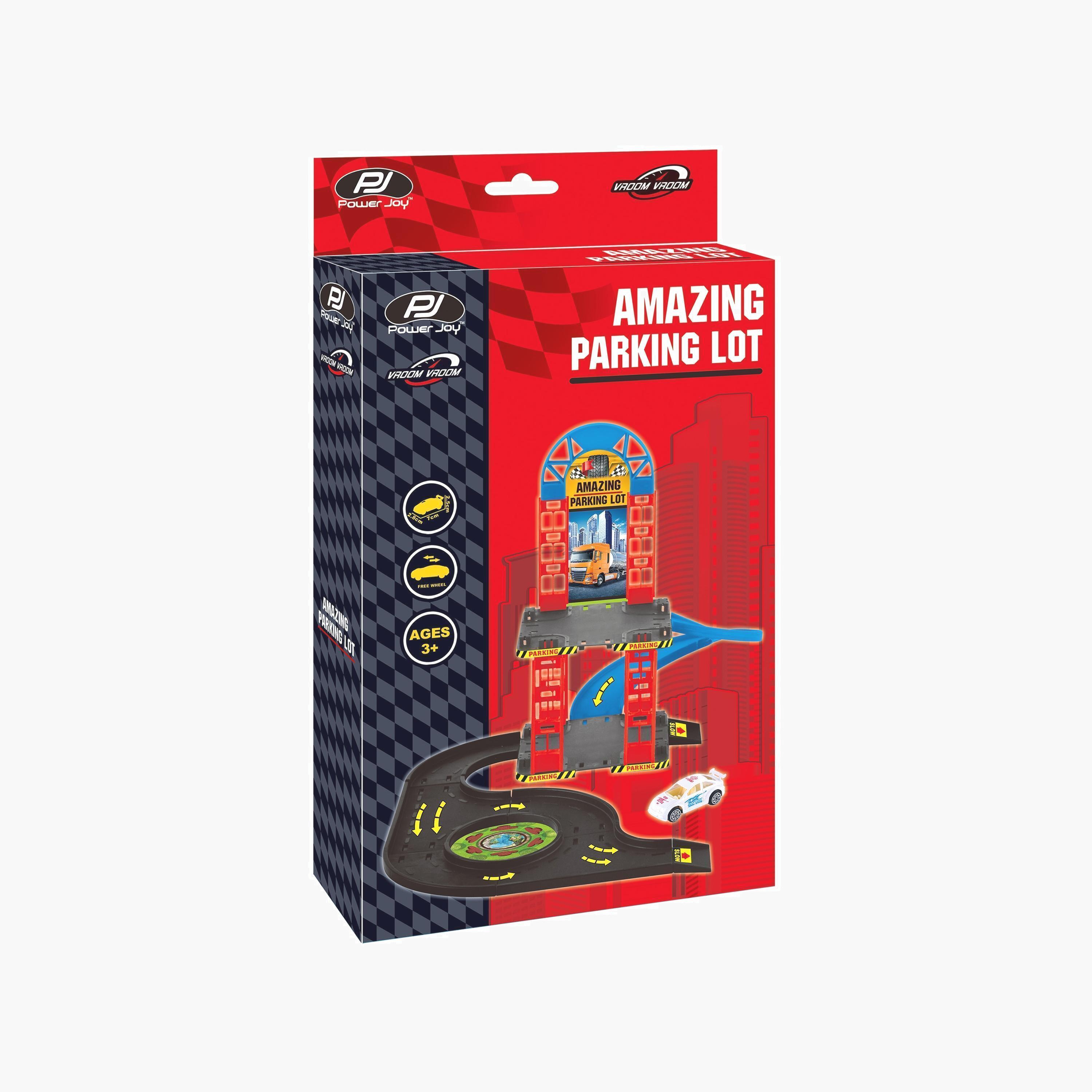 Power Joy V.Vroom Amazing Parking Lot with 1 Car-toys-playvehicles-cars-image-3