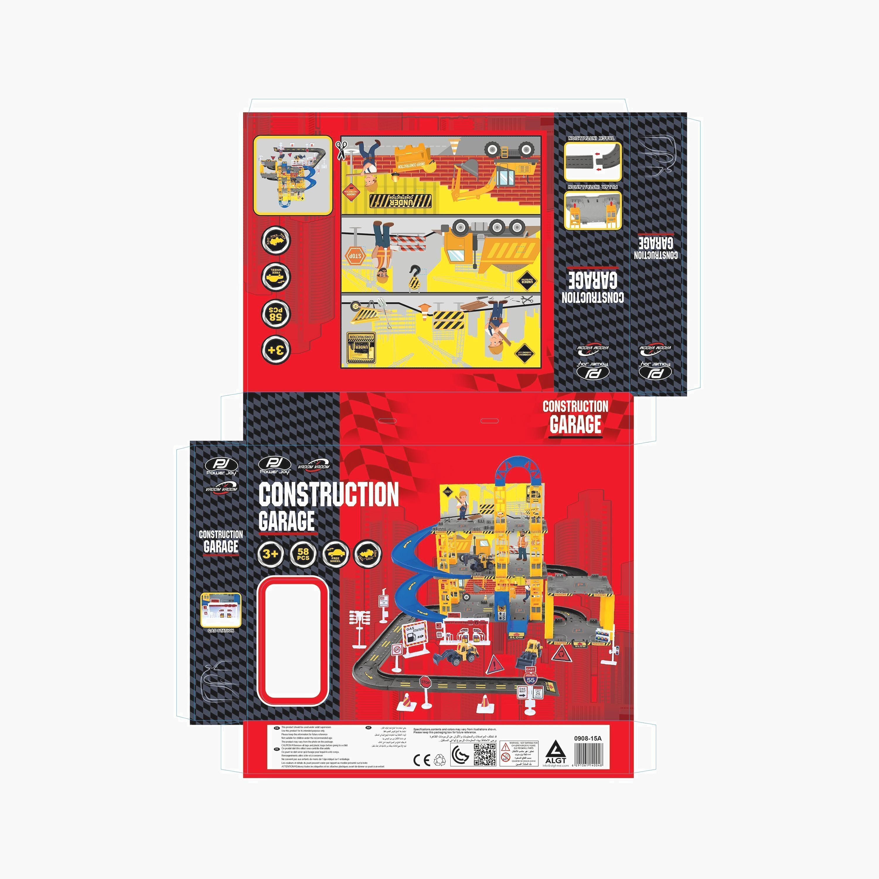 Power Joy V.Vroom Construction Garage with 3 cars-toys-buildingblocks-constructionsets-image-10