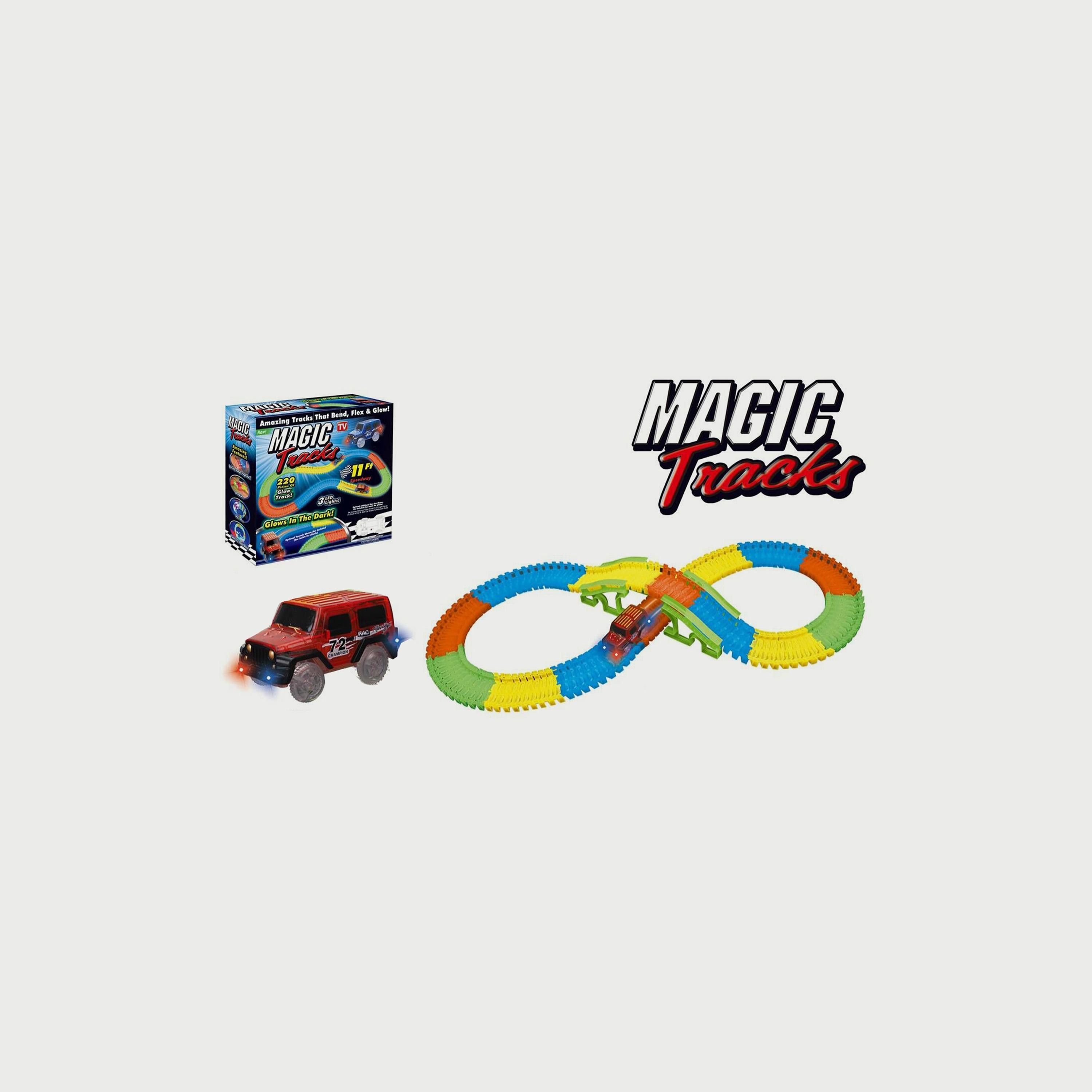 Power Joy 220-Piece Magic Track, 11Feet-toys-playvehicles-vehicleplaysets-image-4
