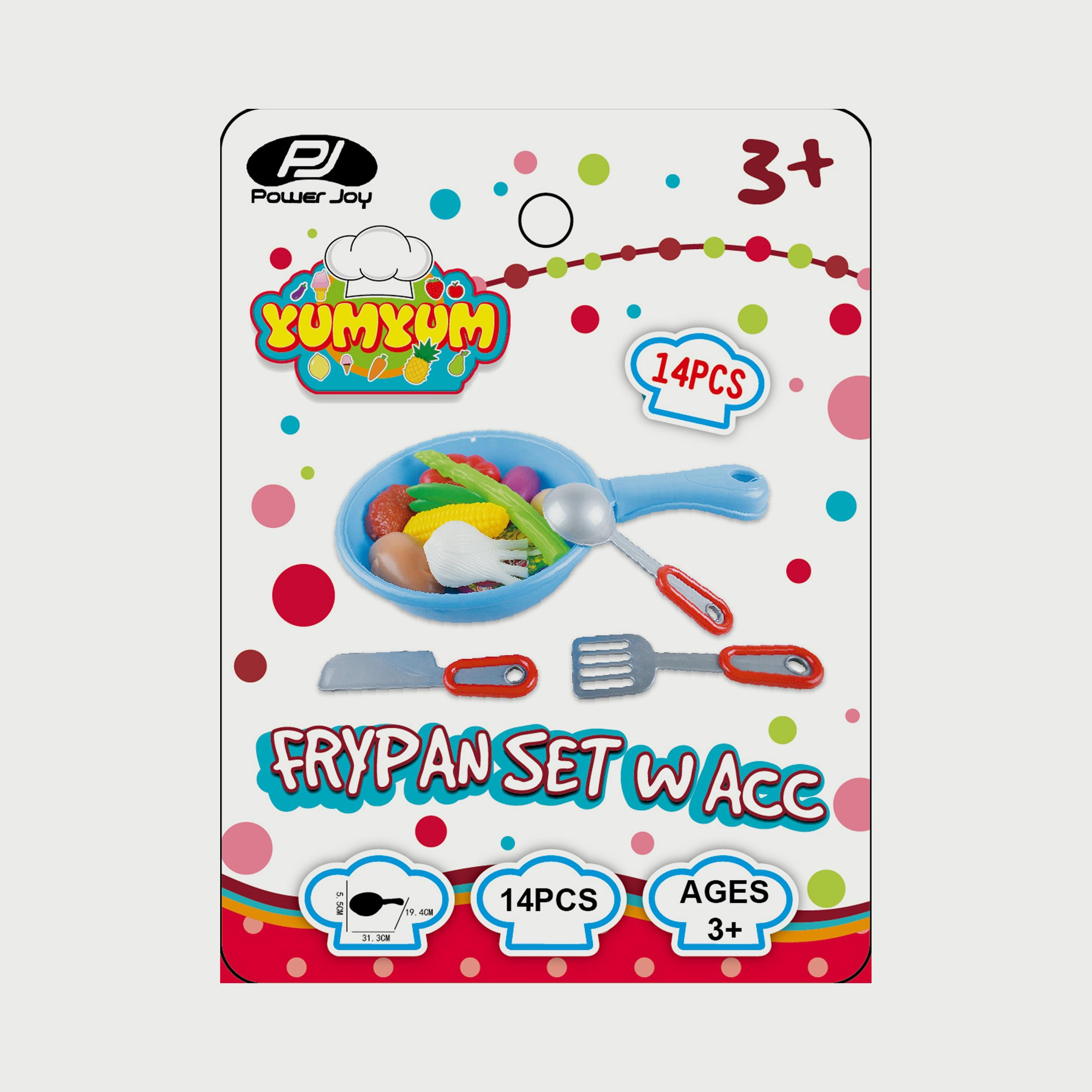 Power Joy Yumyum Frypan Set With Accessories-toys-roleplay-playfoods-image-2