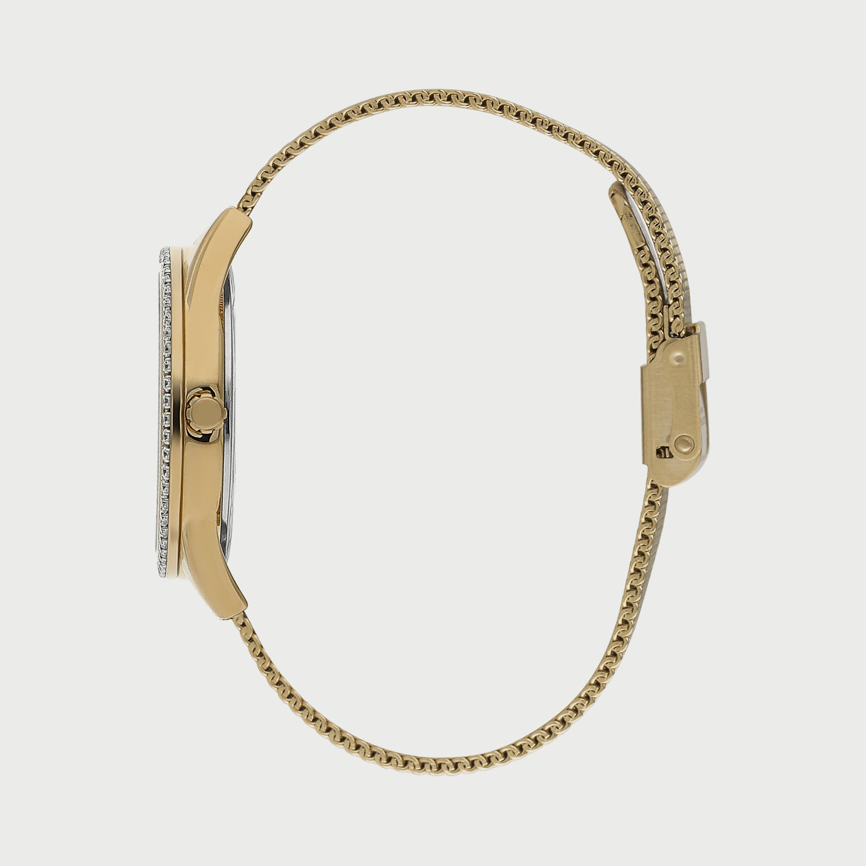 ساعة أنالوج للنساء بسوارشبكي من لي كوبر LC07436.130-women-watchesandjewellery-watches-image-2