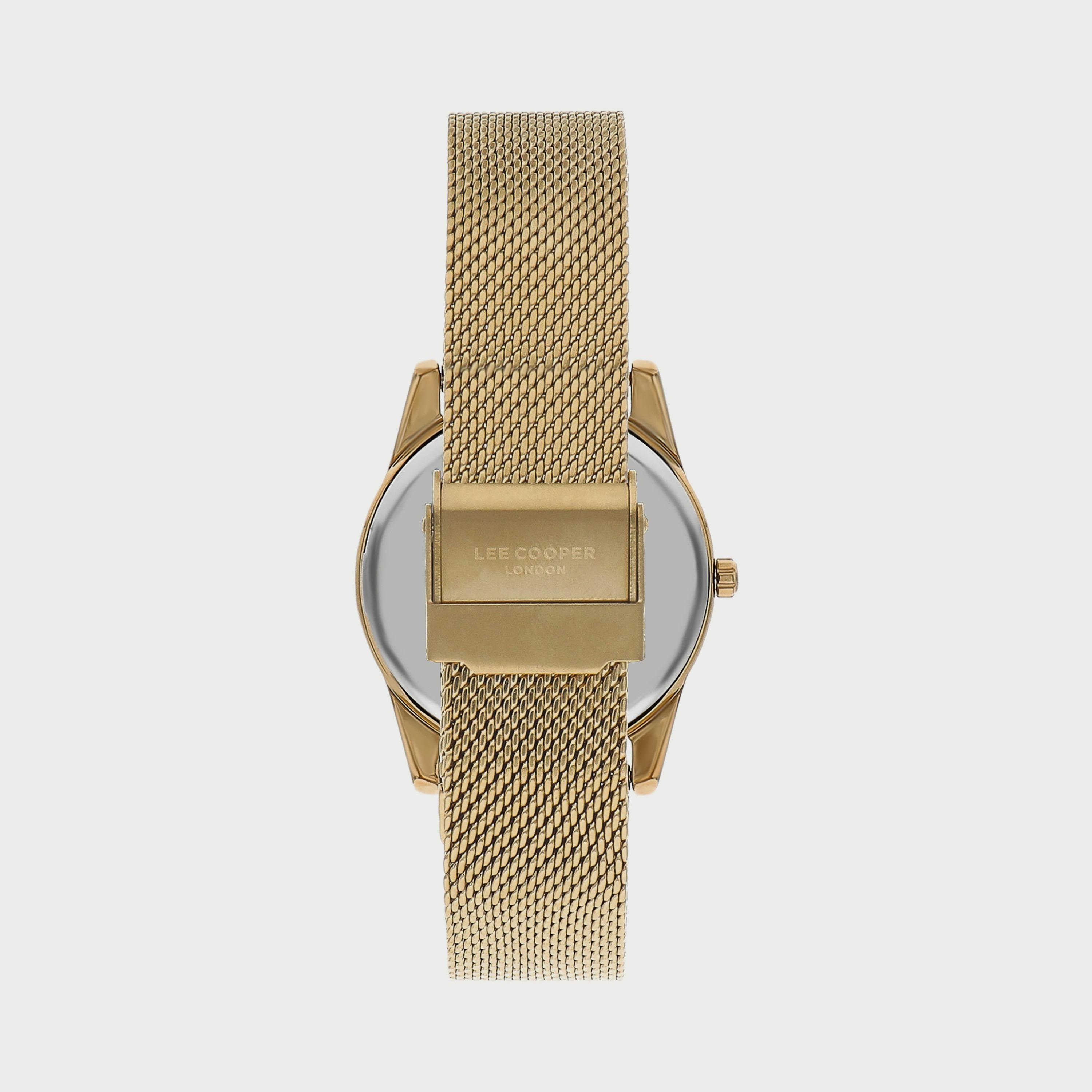 ساعة أنالوج للنساء بسوارشبكي من لي كوبر LC07436.130-women-watchesandjewellery-watches-image-3