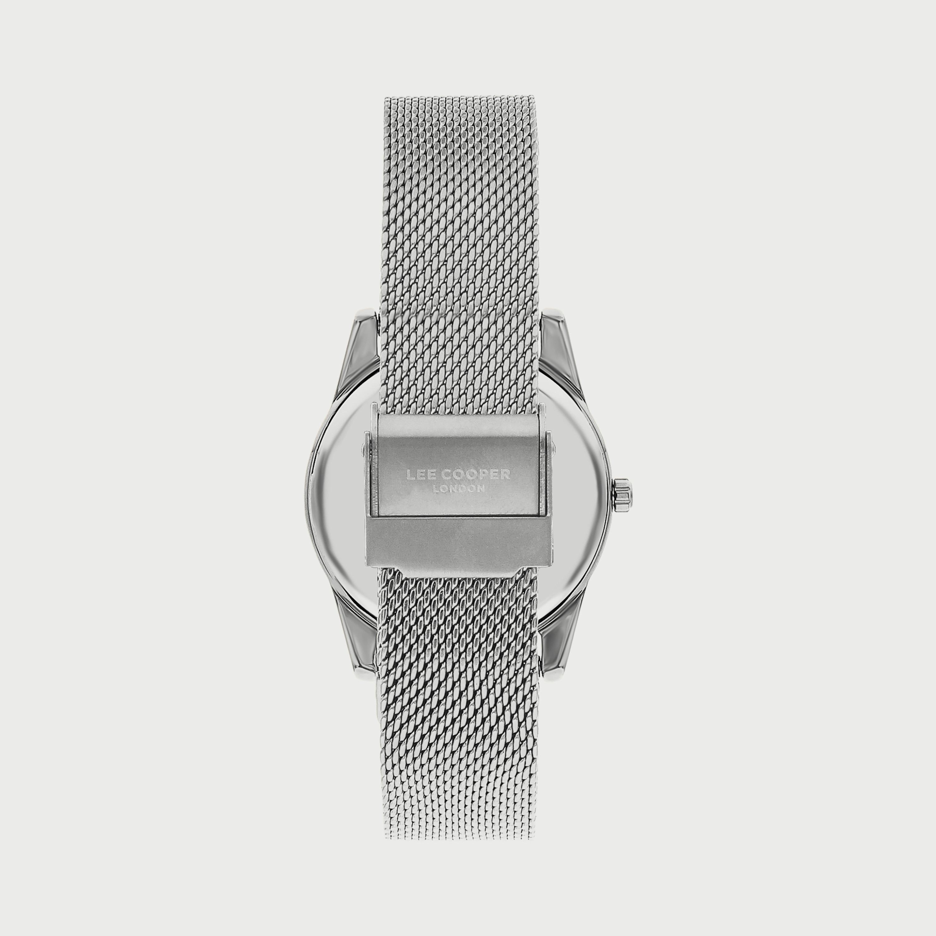 ساعة أنالوج للنساء بسوارشبكي من لي كوبر LC07436.520-women-watchesandjewellery-watches-image-3
