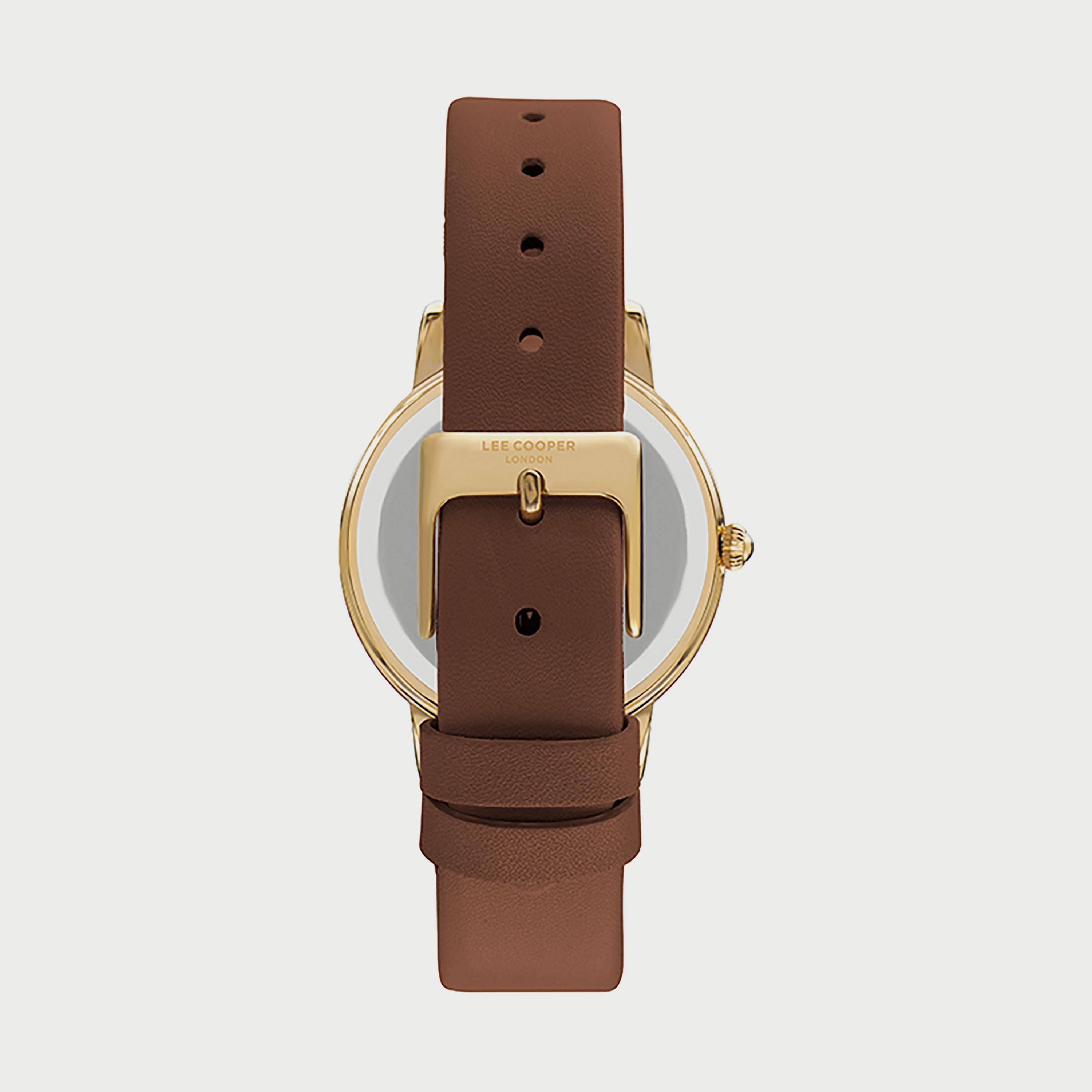 ساعة لي كوبر انالوج بسوار جلدي - LC07521.126-women-watchesandjewellery-watches-image-3