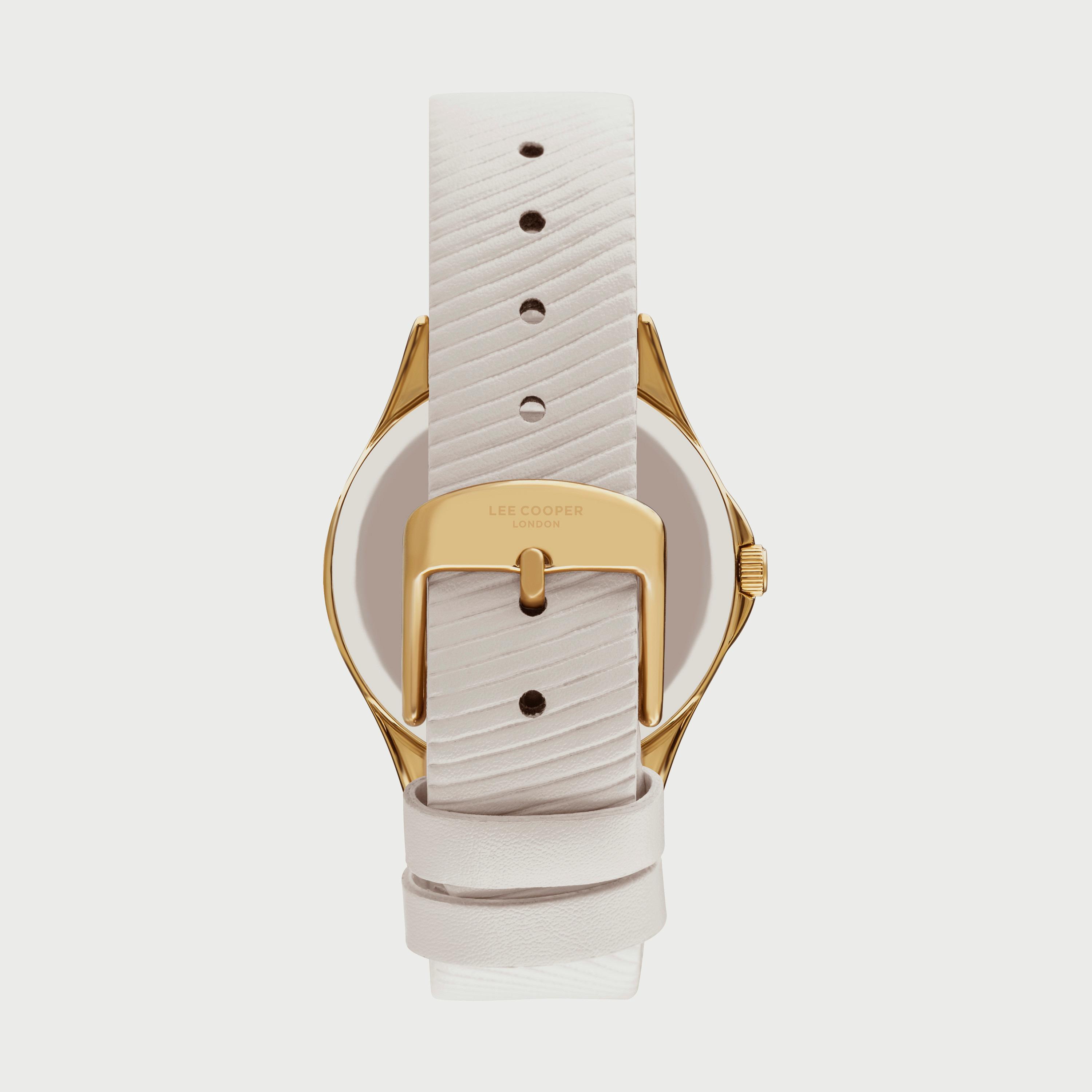 ساعة لي كوبر للنساء متعددة الوظائف بسوار جلدي - LC07451.122-women-watchesandjewellery-watches-image-3