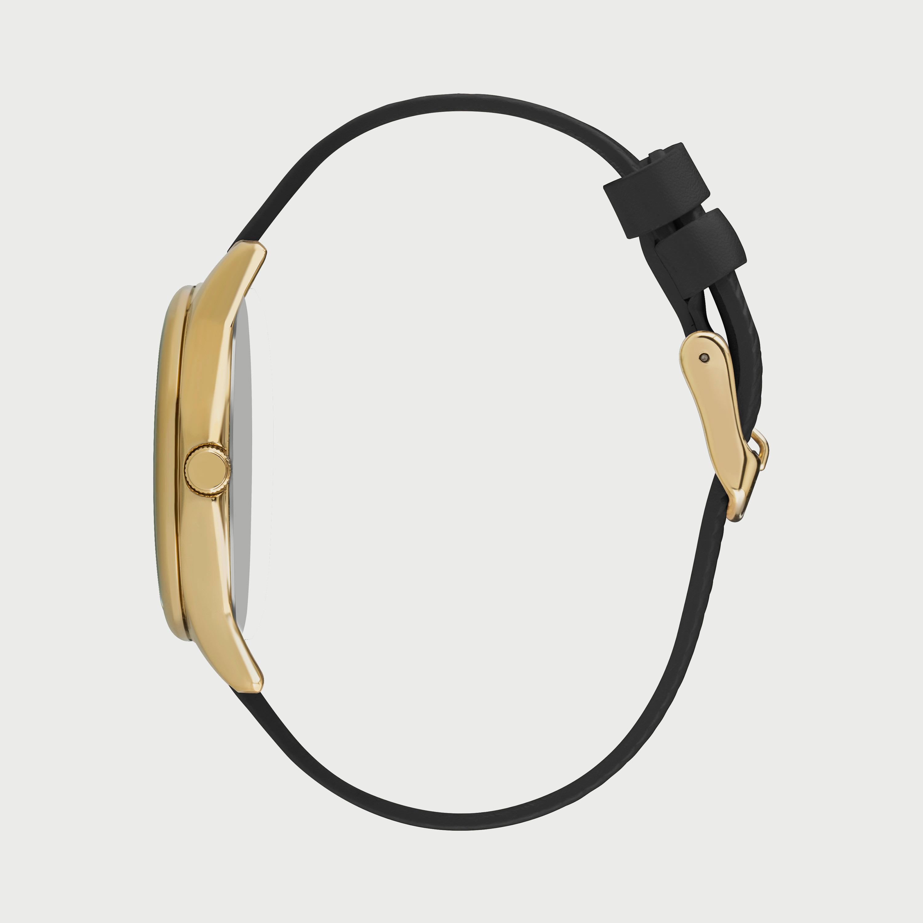 ساعة للنساء متعددة الوظائف بسوار جلدي من لي كوبر LC07451.151-women-watchesandjewellery-watches-image-2