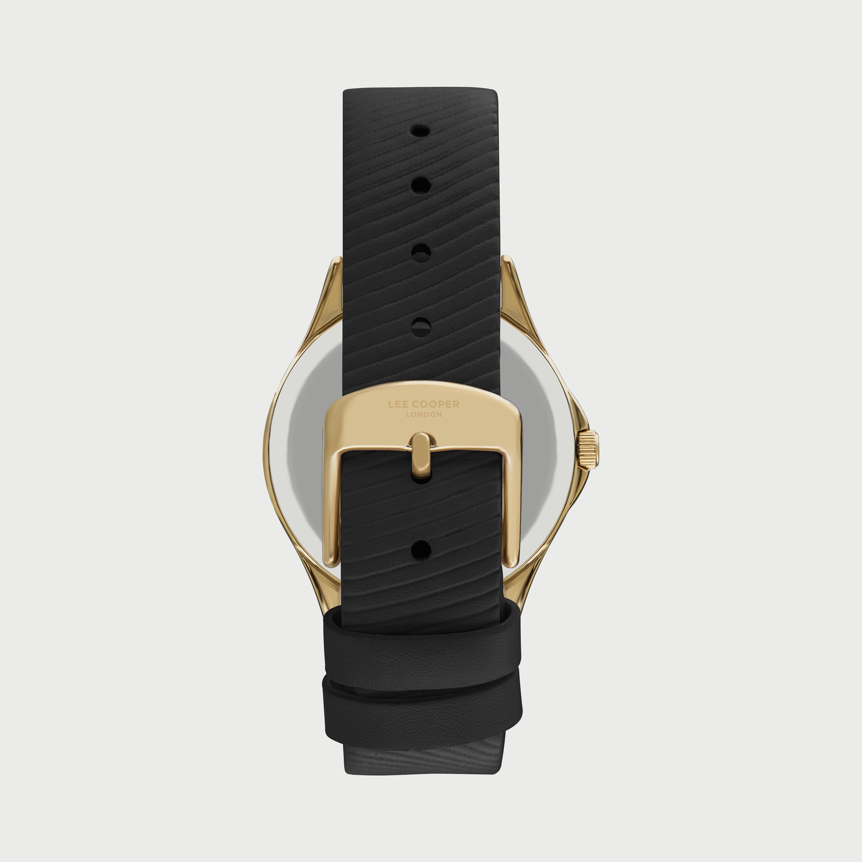 ساعة للنساء متعددة الوظائف بسوار جلدي من لي كوبر LC07451.151-women-watchesandjewellery-watches-image-3