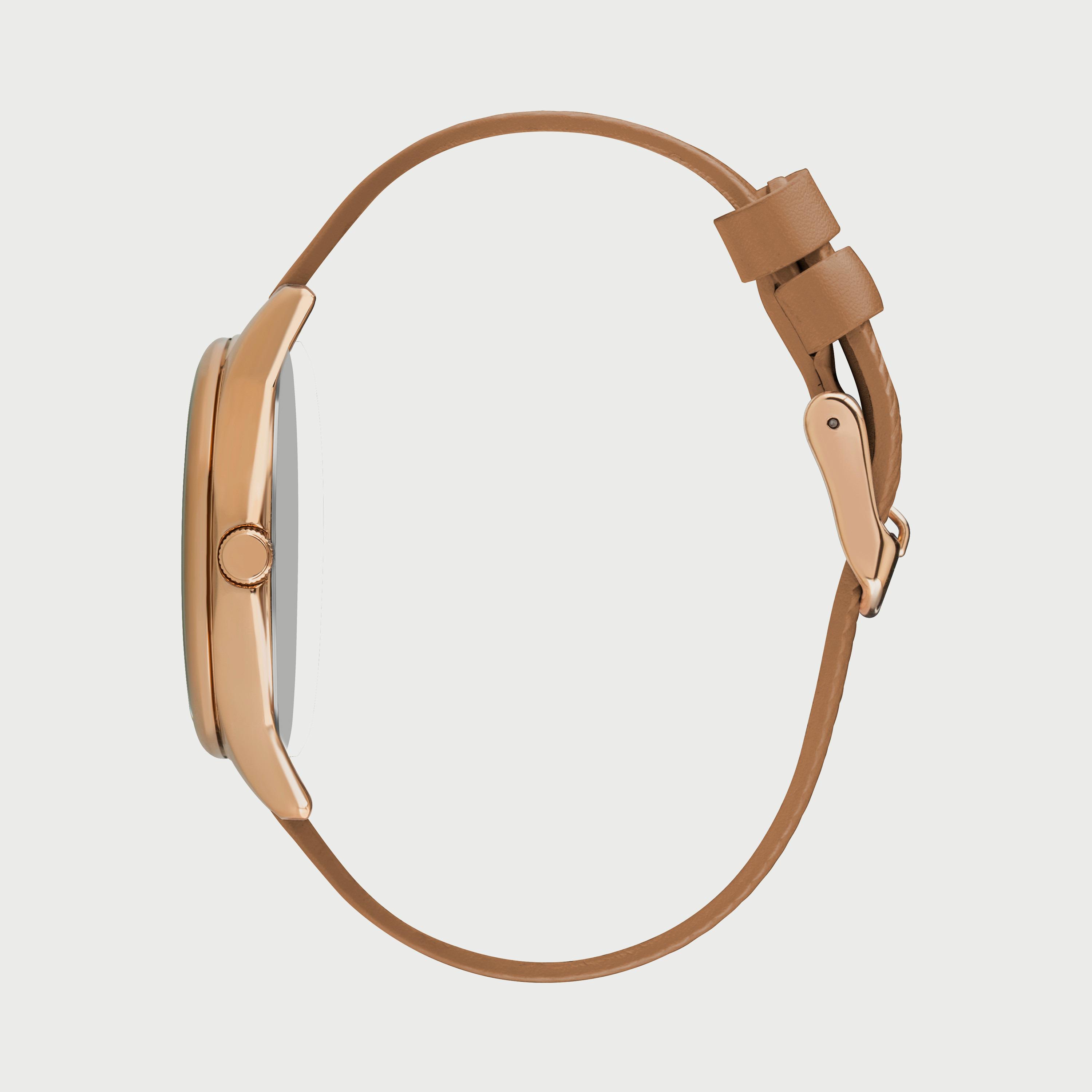 ساعة للنساء متعددة الوظائف بسوار جلدي من لي كوبر LC07451.429-women-watchesandjewellery-watches-image-2