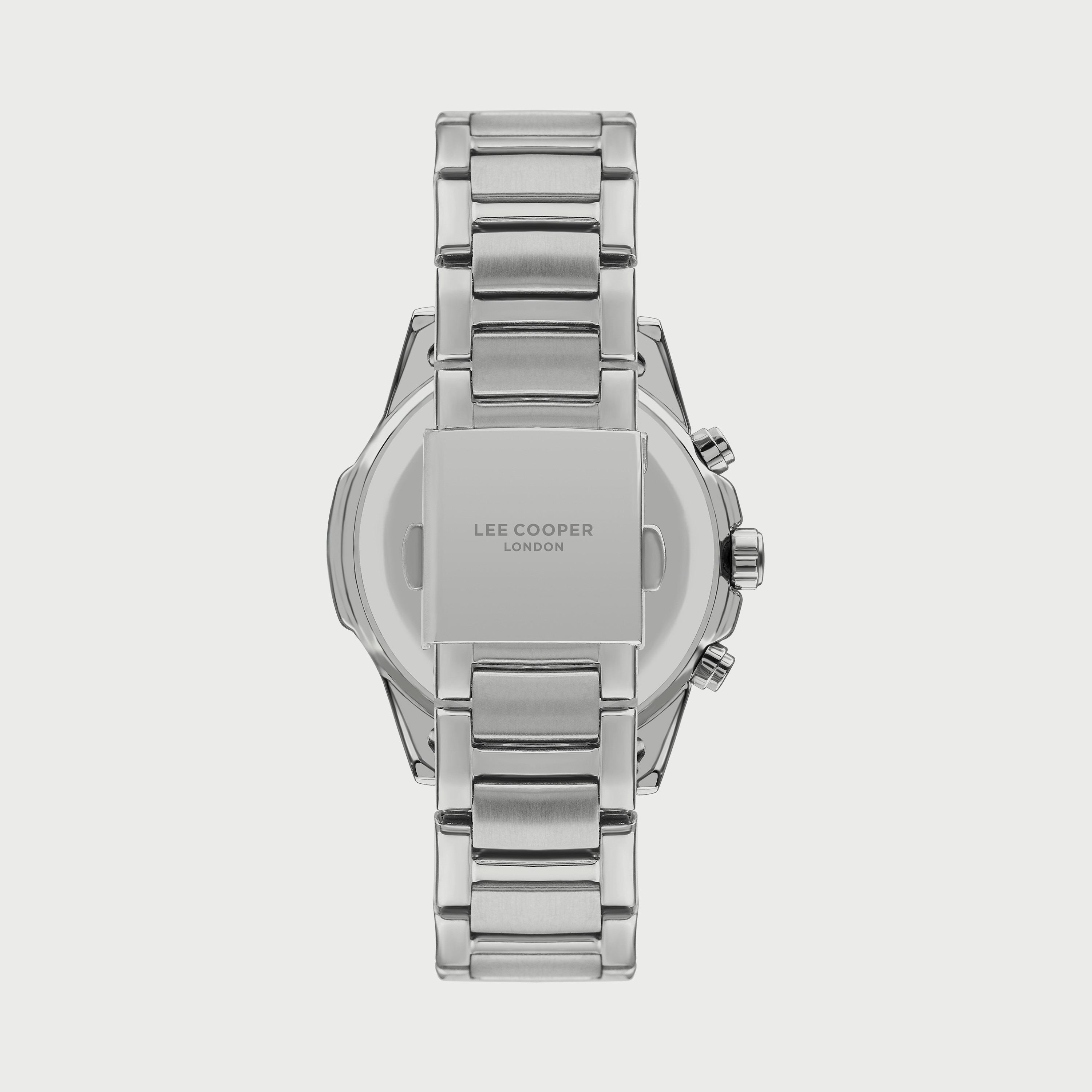 ساعة كرونوغراف للرجال بسوار الستانلس ستيل من لي كوبر LC07490.350-men-watchesandjewellery-watches-image-3