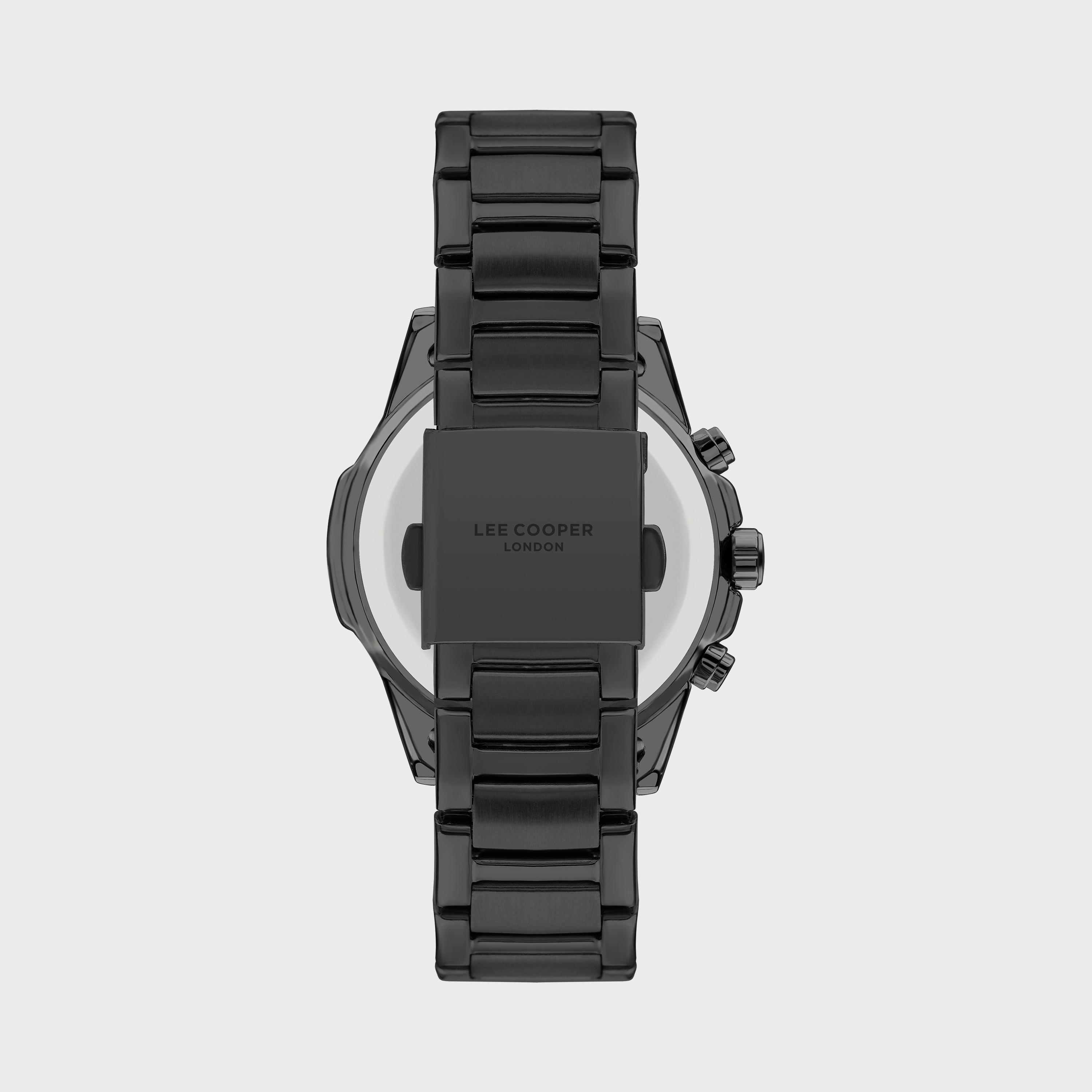 ساعة كرونوغراف للرجال بسوار الستانلس ستيل من لي كوبر LC07490.691-men-watchesandjewellery-watches-image-3