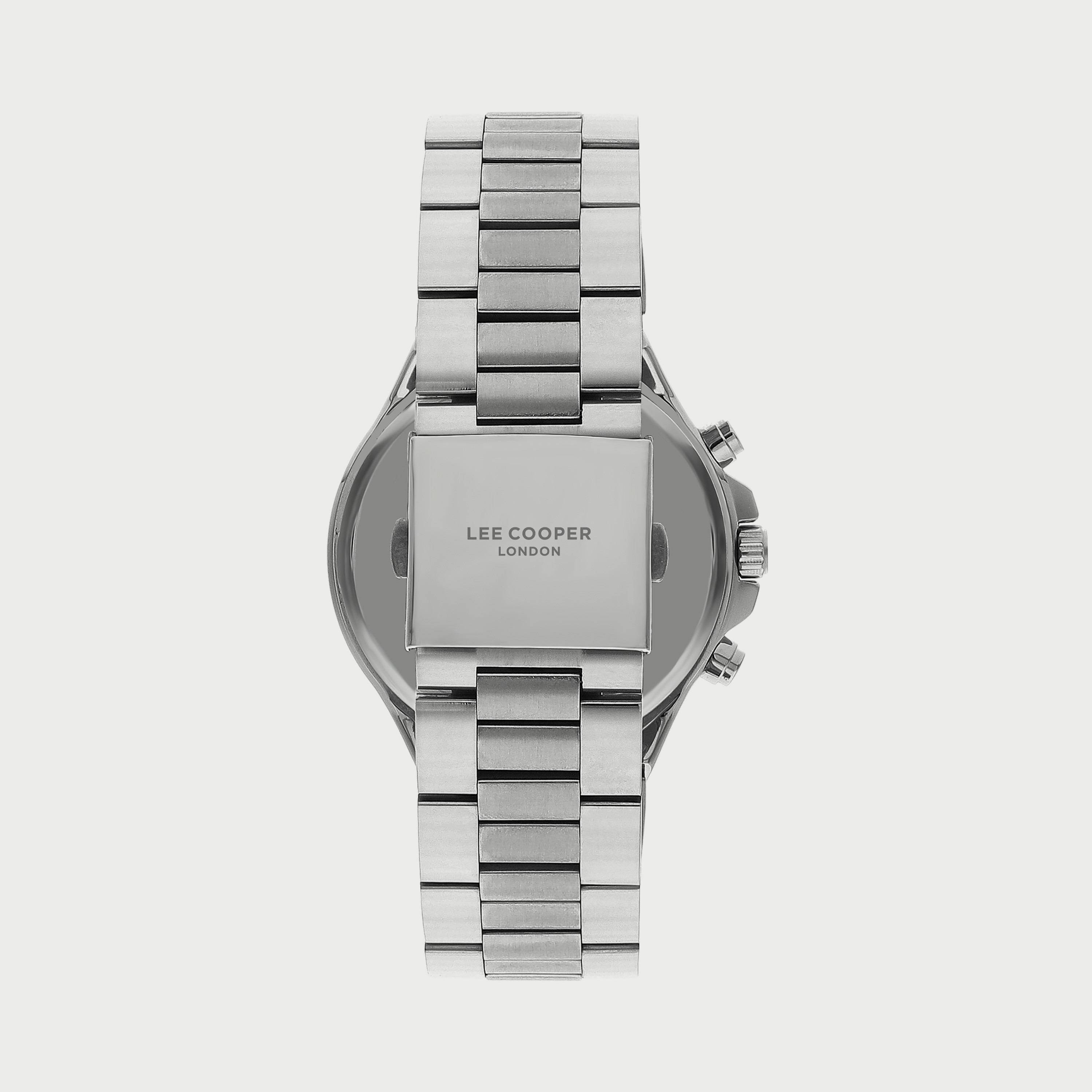 ساعة كرونوغراف للرجال بسوار الستانلس ستيل من لي كوبر LC07484.330-men-watchesandjewellery-watches-image-3