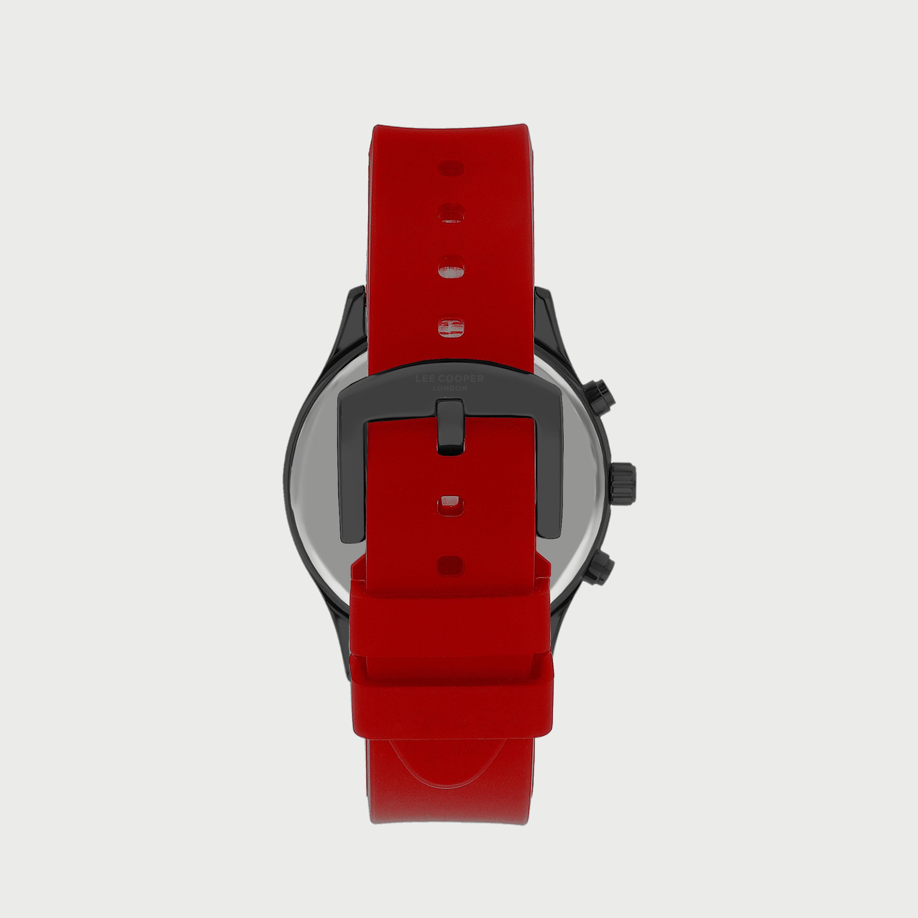ساعة كرونوغراف للرجال بسوار سليكون من لي كوبر LC07520.658-men-watchesandjewellery-watches-image-3