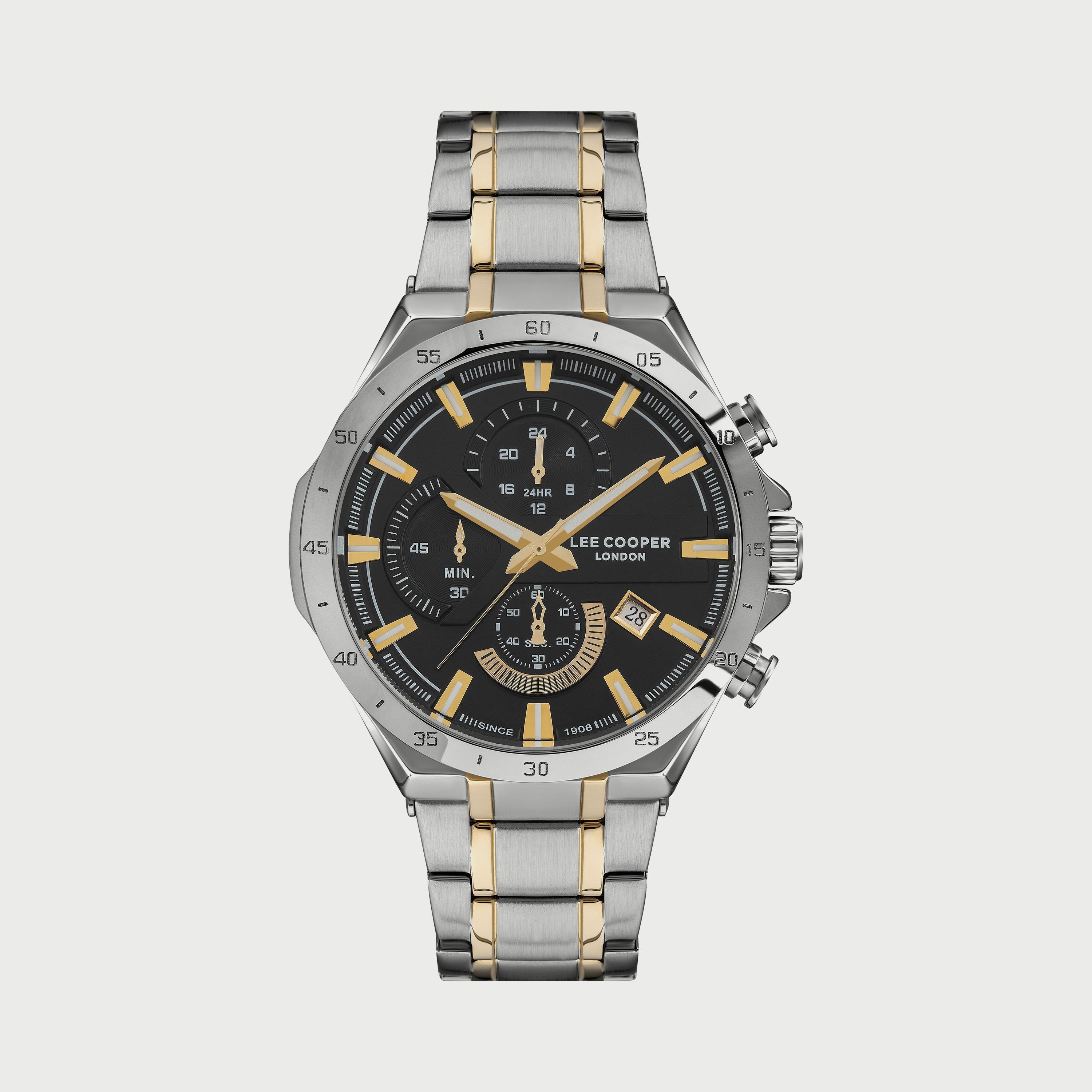 Lee Cooper Men's Chronograph Stainless Steel Strap Watch - LC07258.250-men-watchesandjewellery-watches-image-1