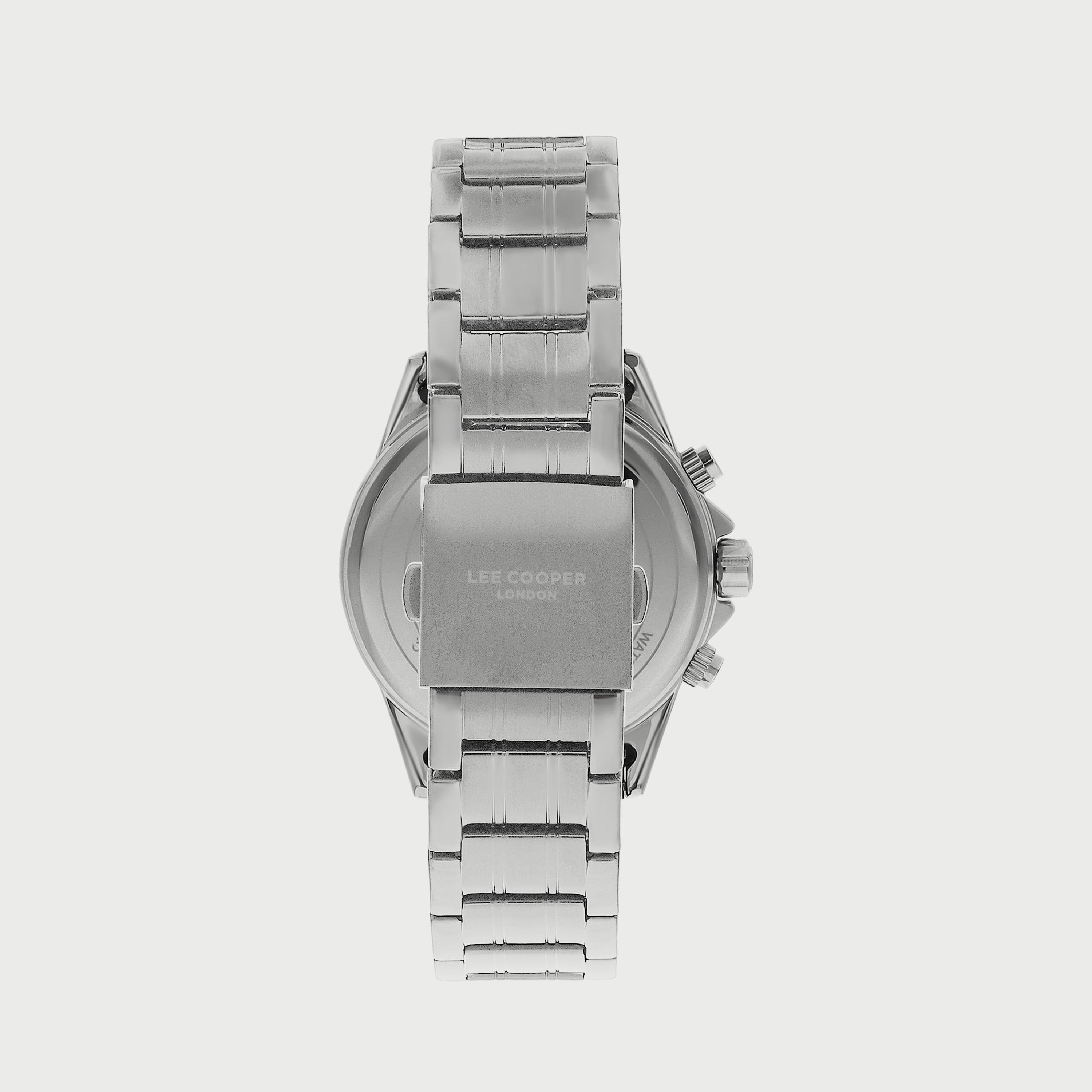 ساعة كرونوغراف للرجال بسوار الستانلس ستيل من لي كوبر LC07529.390-men-watchesandjewellery-watches-image-3