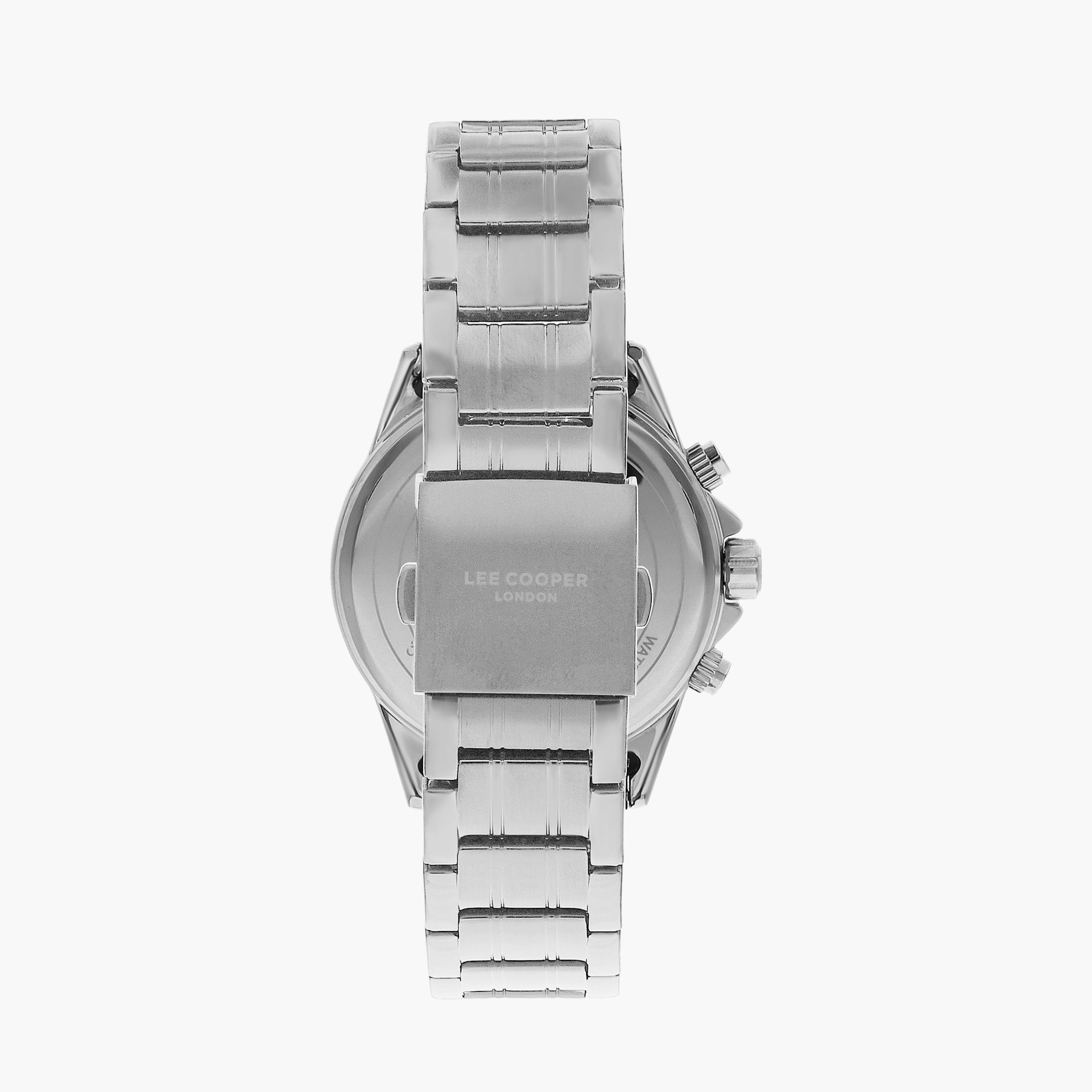  LC07529.330 | ساعة لي كوبر للرجال ذات كرونوغراف فضية بسوار من ستانلس ستيل-men-watchesandjewellery-watches-image-3
