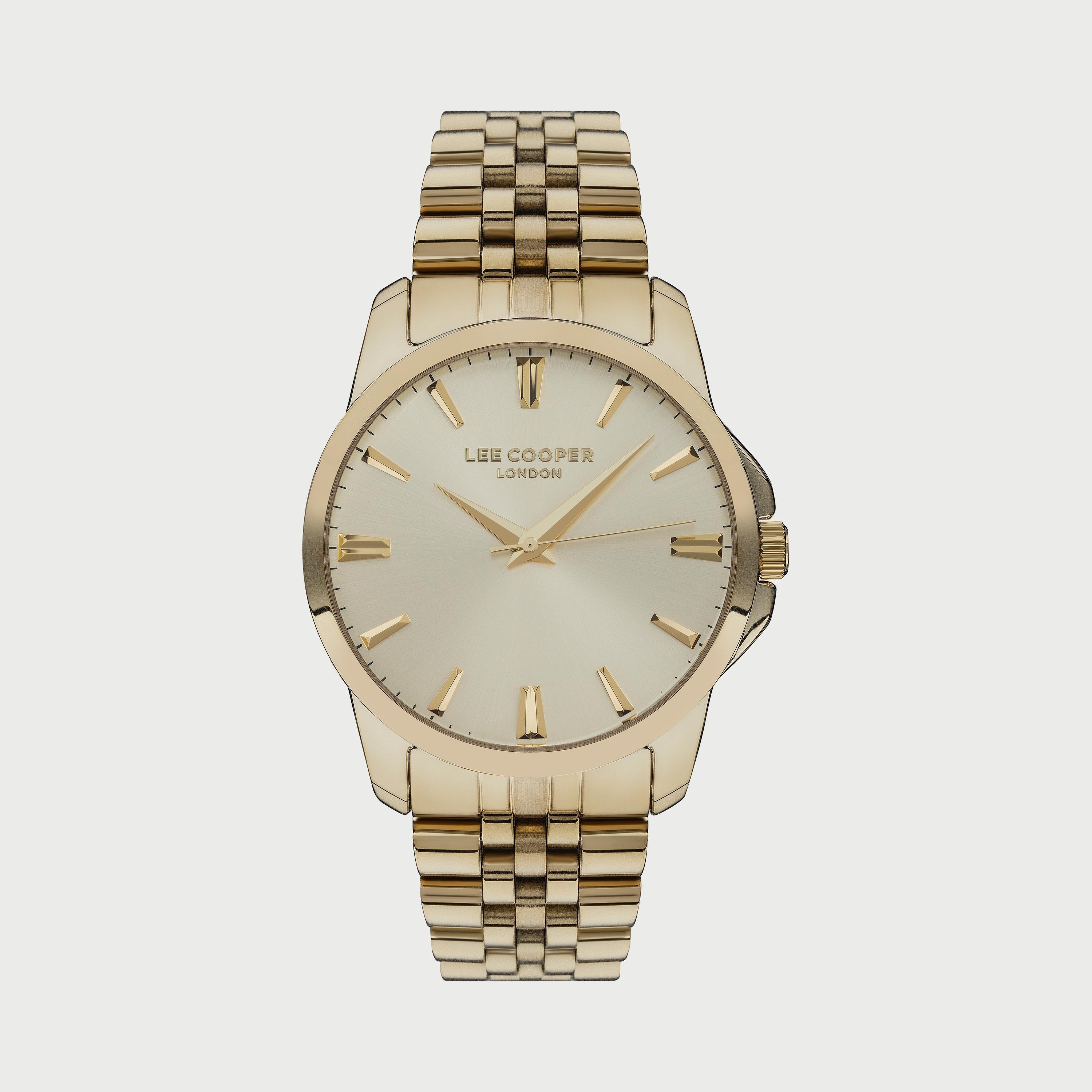 ساعة أنالوج للرجال بسوار الستانلس ستيل من لي كوبر LC07443.110-men-watchesandjewellery-watches-image-1
