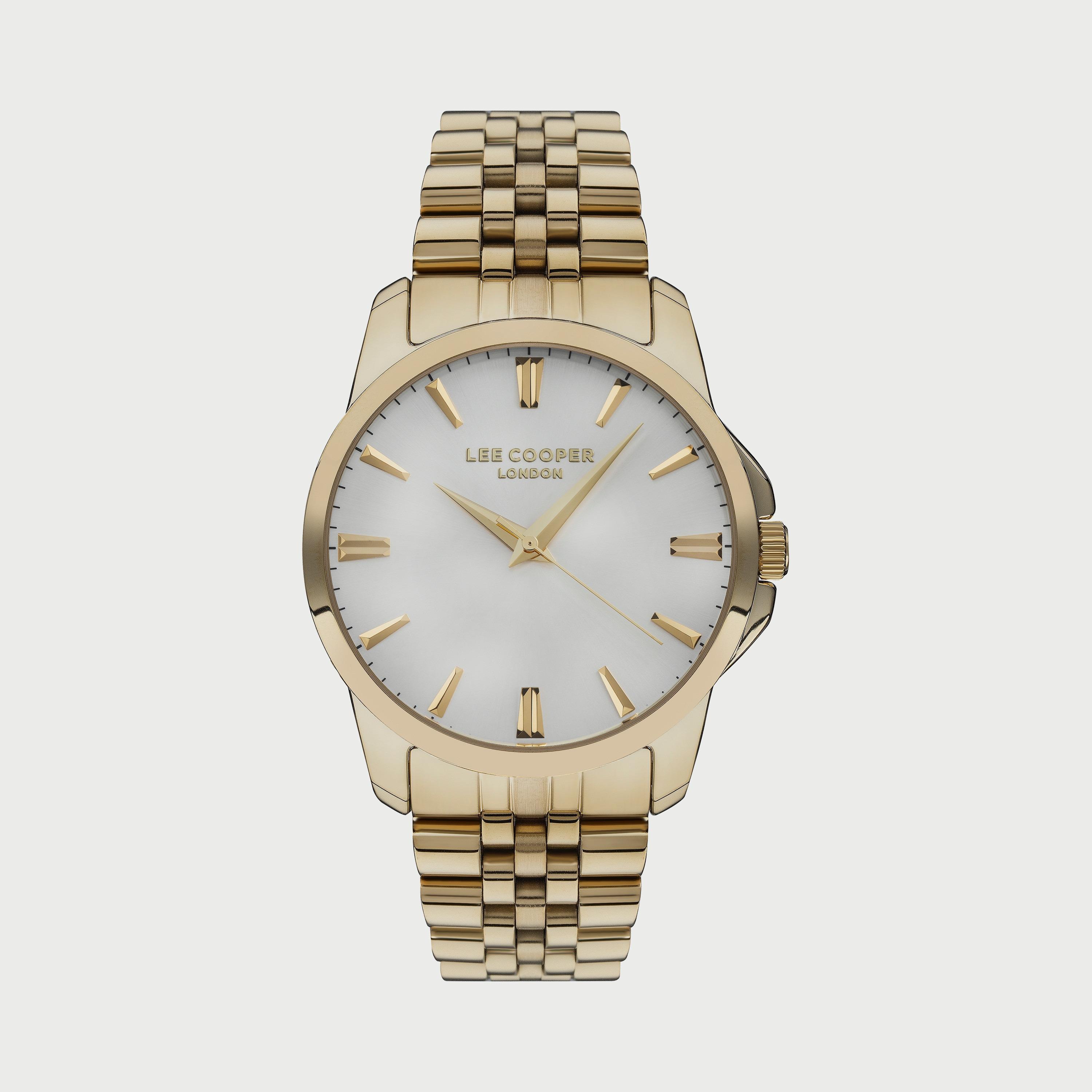 ساعة أنالوج للرجال بسوار الستانلس ستيل من لي كوبر LC07443.130-men-watchesandjewellery-watches-image-1