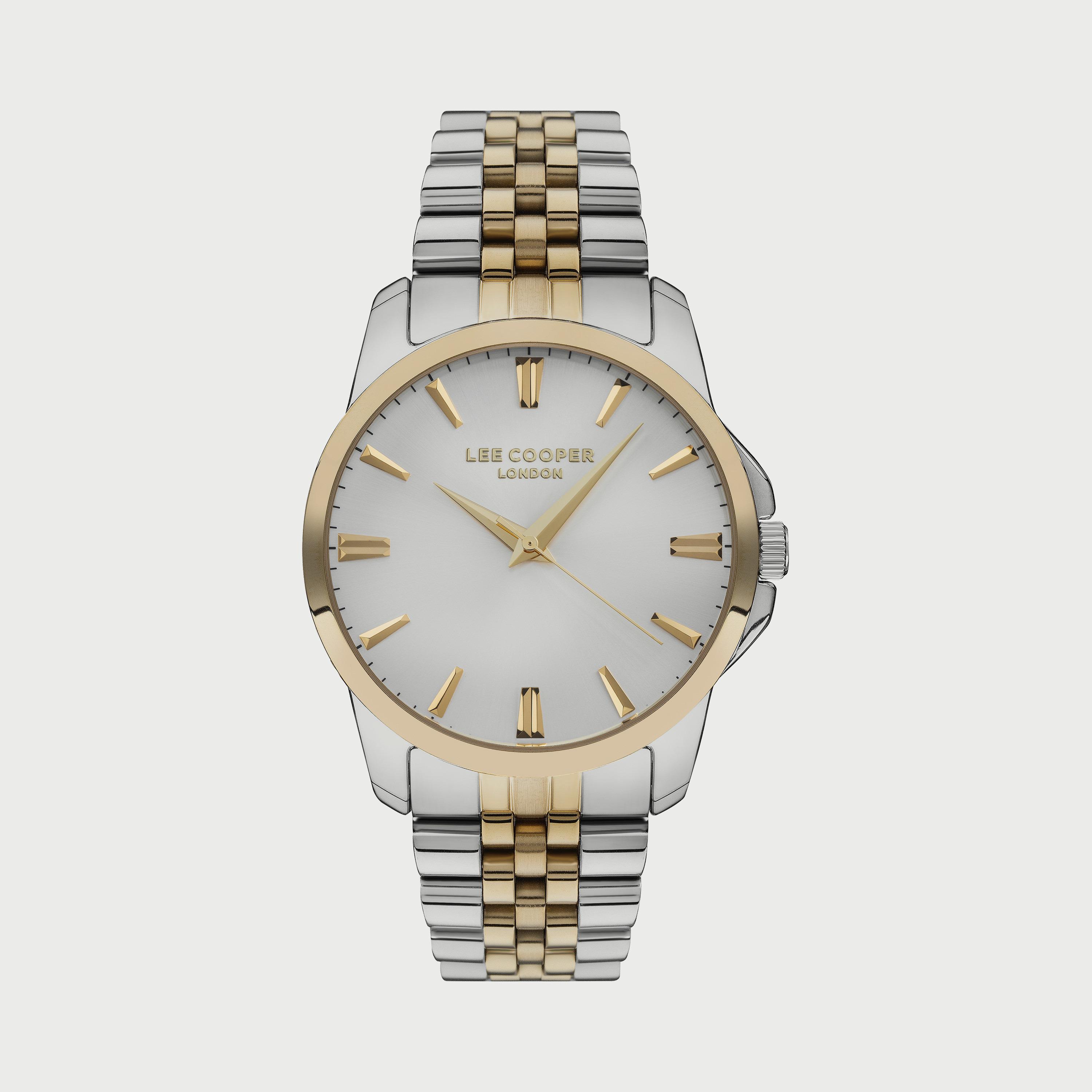 ساعة أنالوج للرجال بسوار الستانلس ستيل من لي كوبر LC07443.230-men-watchesandjewellery-watches-image-1