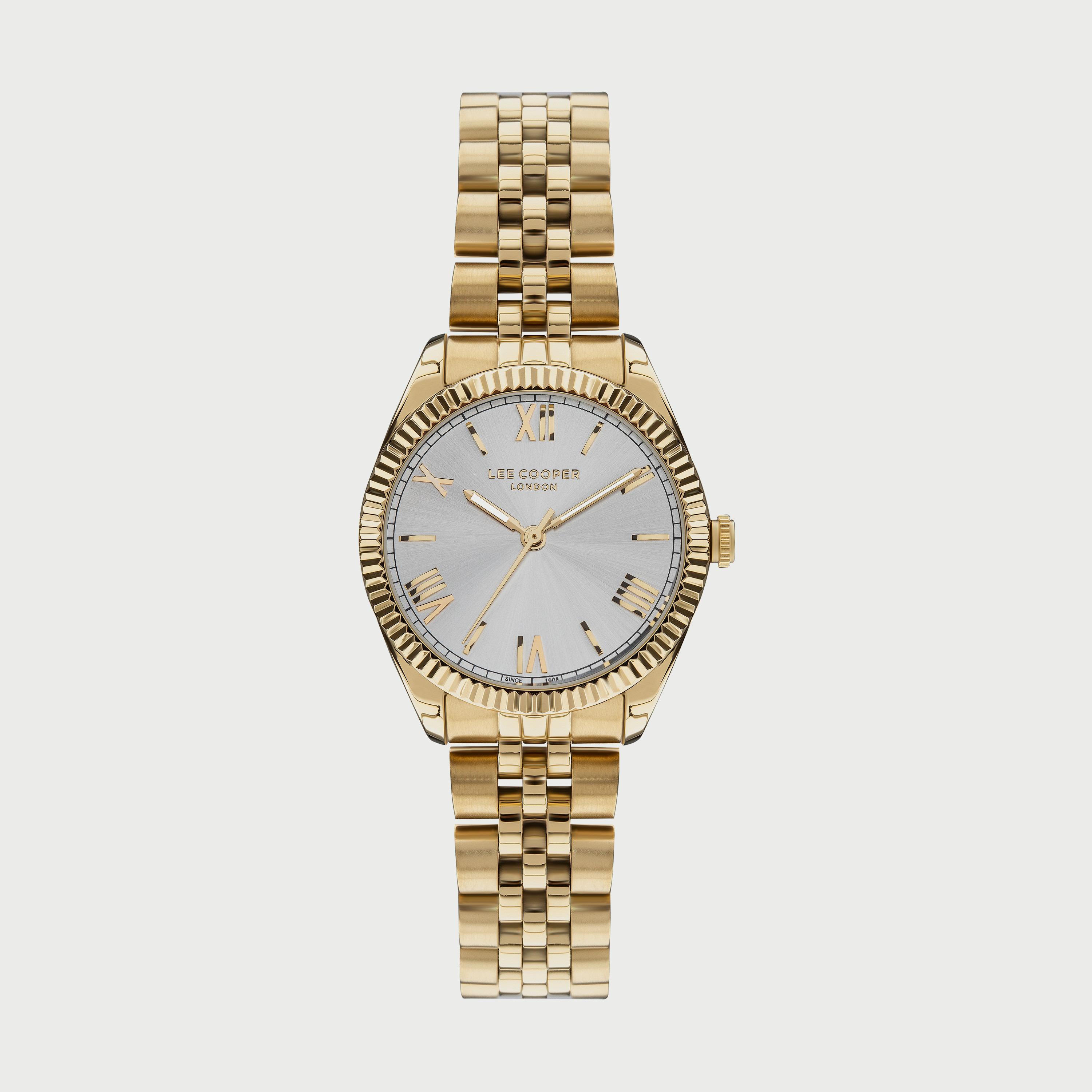 ساعة أنالوج للنساء بسوار الستانلس ستيل من لي كوبر LC07448.130-women-watchesandjewellery-watches-image-1