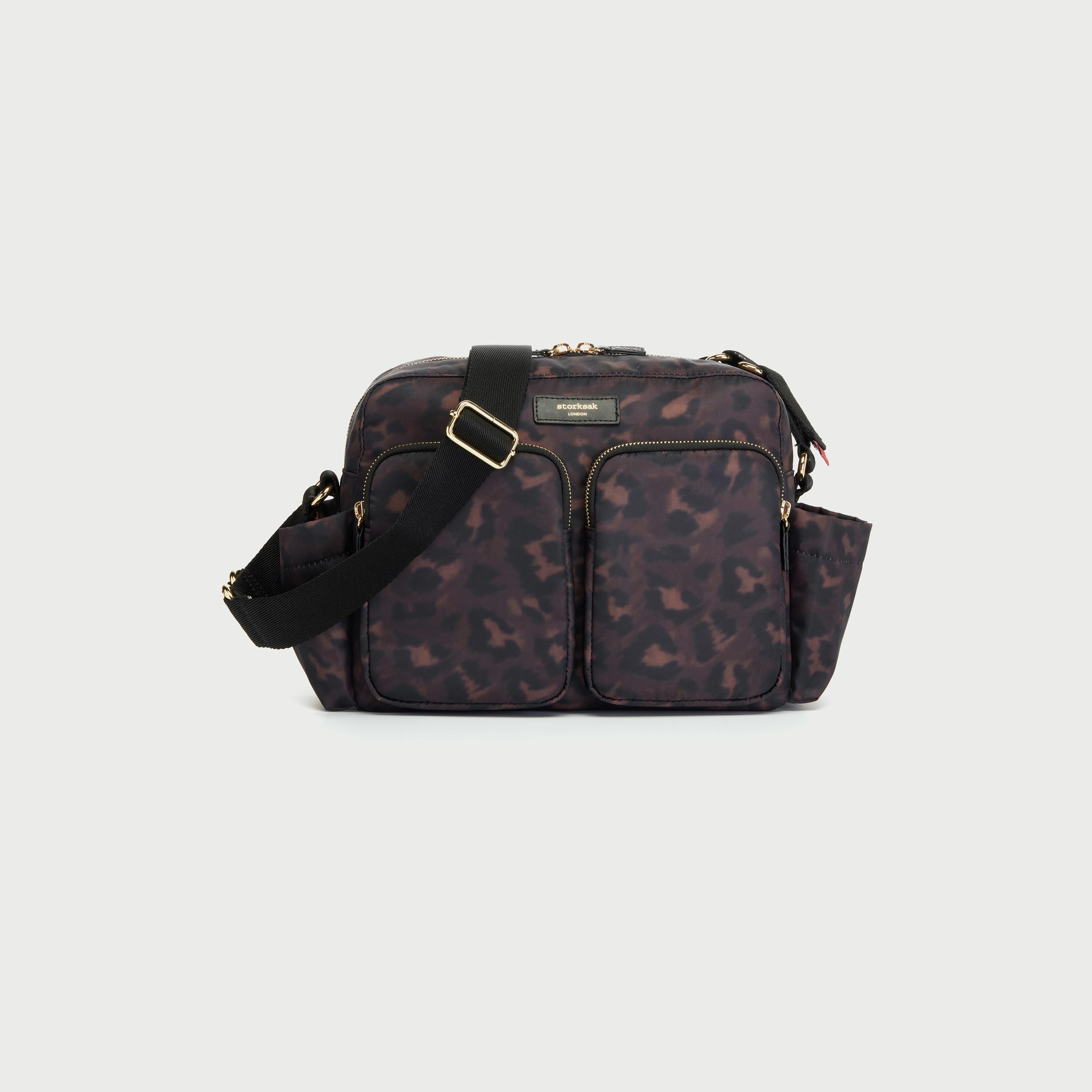 Storksak Storksak Stroller Bag  Leopard-baby-gear-diaperbags-image-1