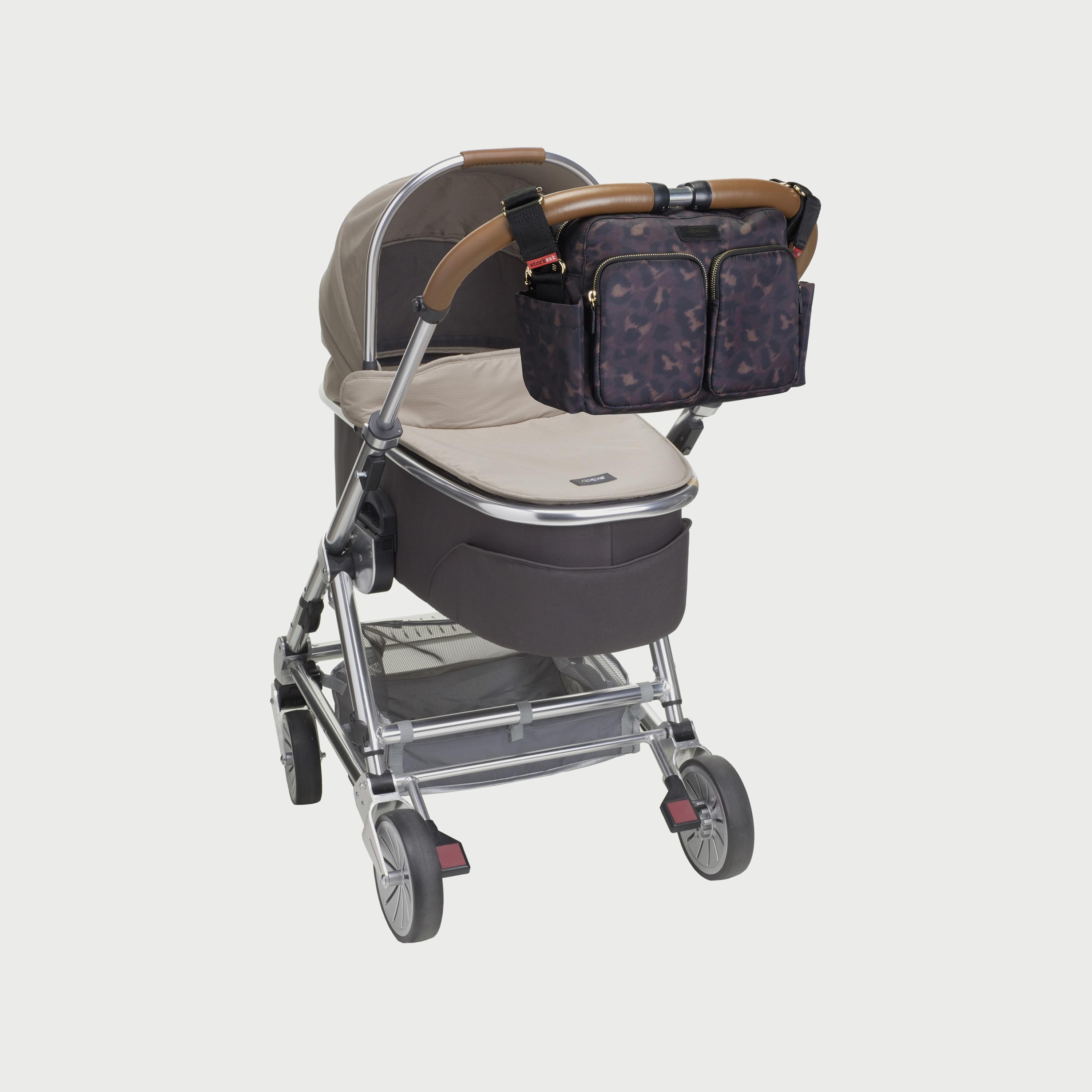 Storksak Storksak Stroller Bag  Leopard-baby-gear-diaperbags-image-2