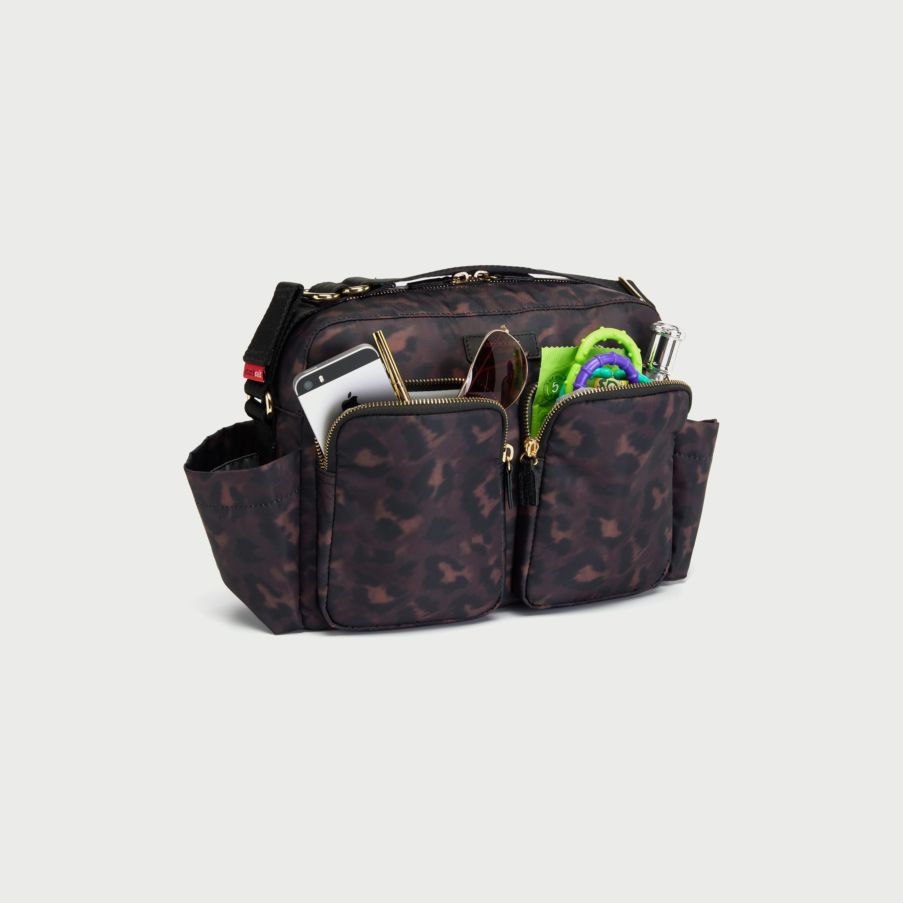 Storksak Storksak Stroller Bag  Leopard-baby-gear-diaperbags-image-3