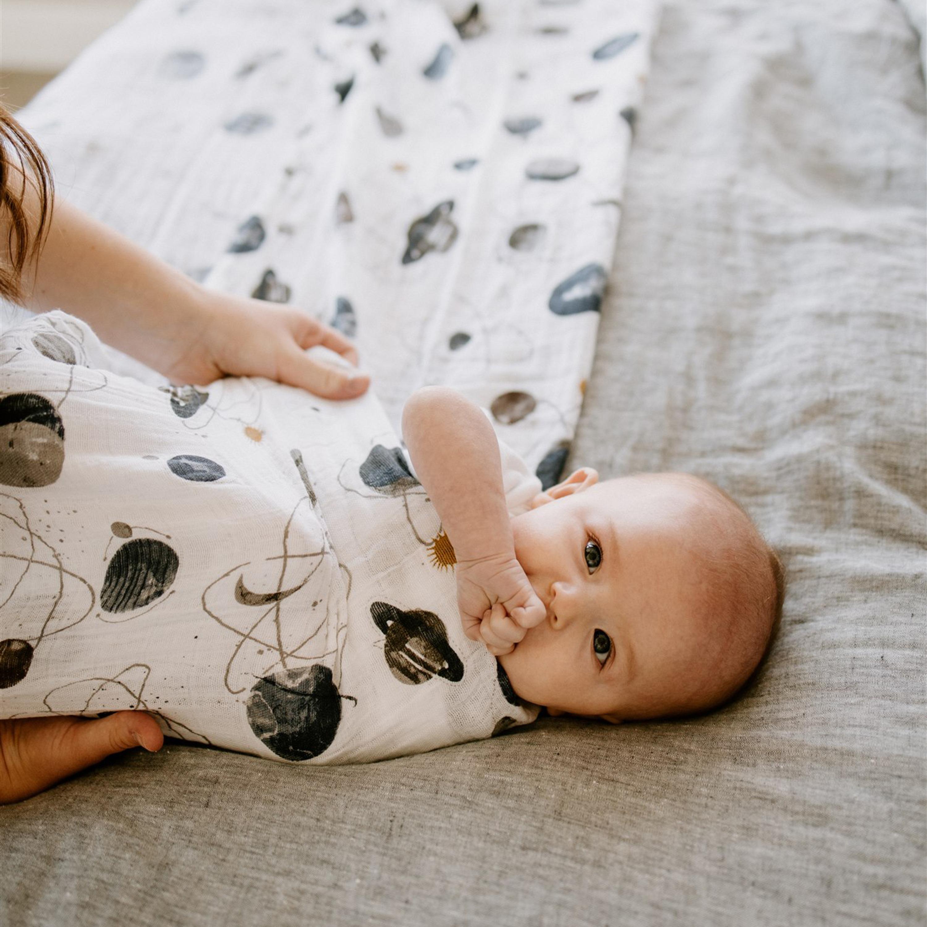 Little Unicorn Cotton Muslin Single Swaddle, Planetary-baby-nursery-blanketsandswaddles-swaddlesandsleepingbags-image-10