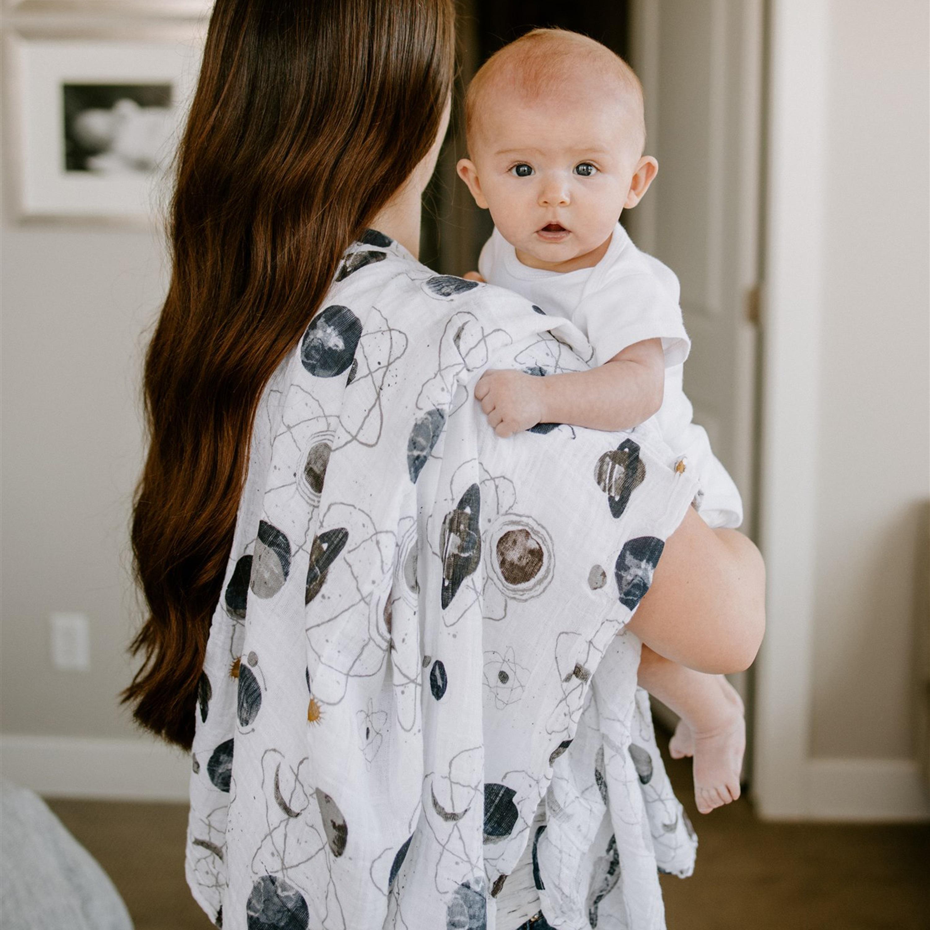 Little Unicorn Cotton Muslin Single Swaddle, Planetary-baby-nursery-blanketsandswaddles-swaddlesandsleepingbags-image-9