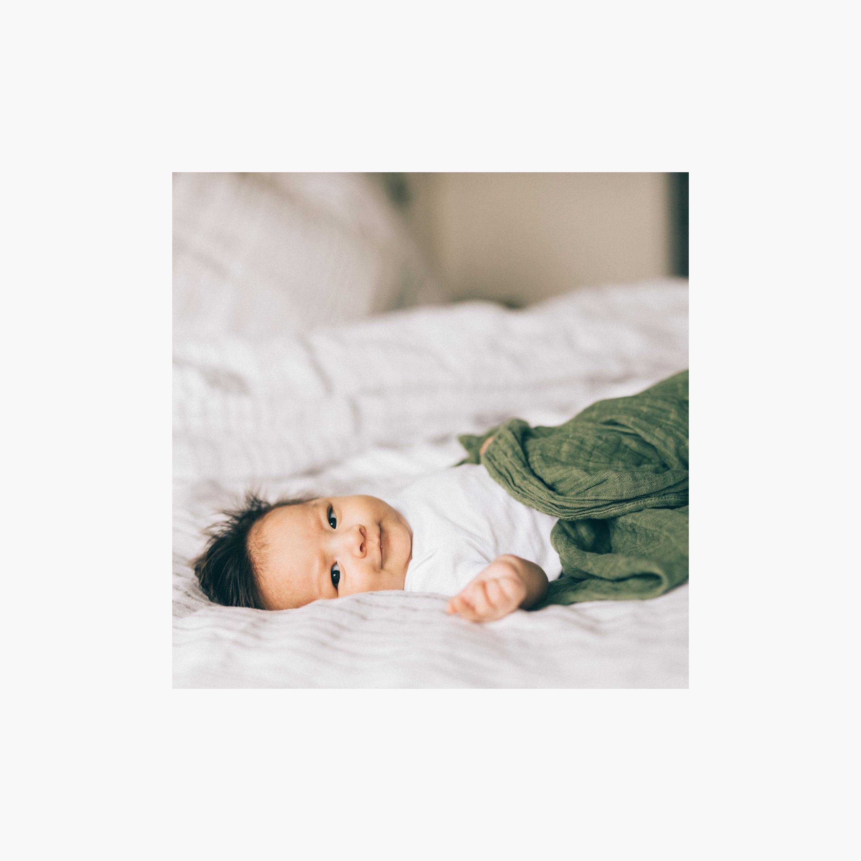 Little Unicorn Cotton Muslin Single Swaddle, Fern-baby-nursery-blanketsandswaddles-swaddlesandsleepingbags-image-3