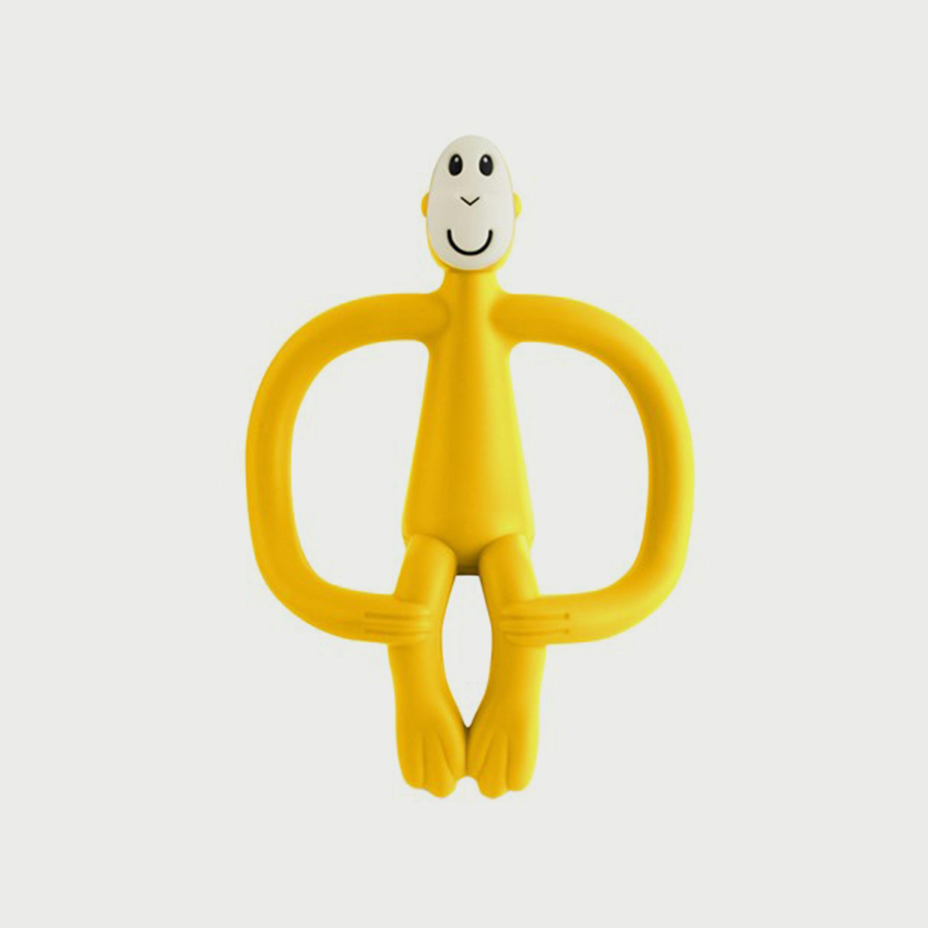 Matchstick Monkey Original Teether, Yellow-baby-feeding-teethers-image-1