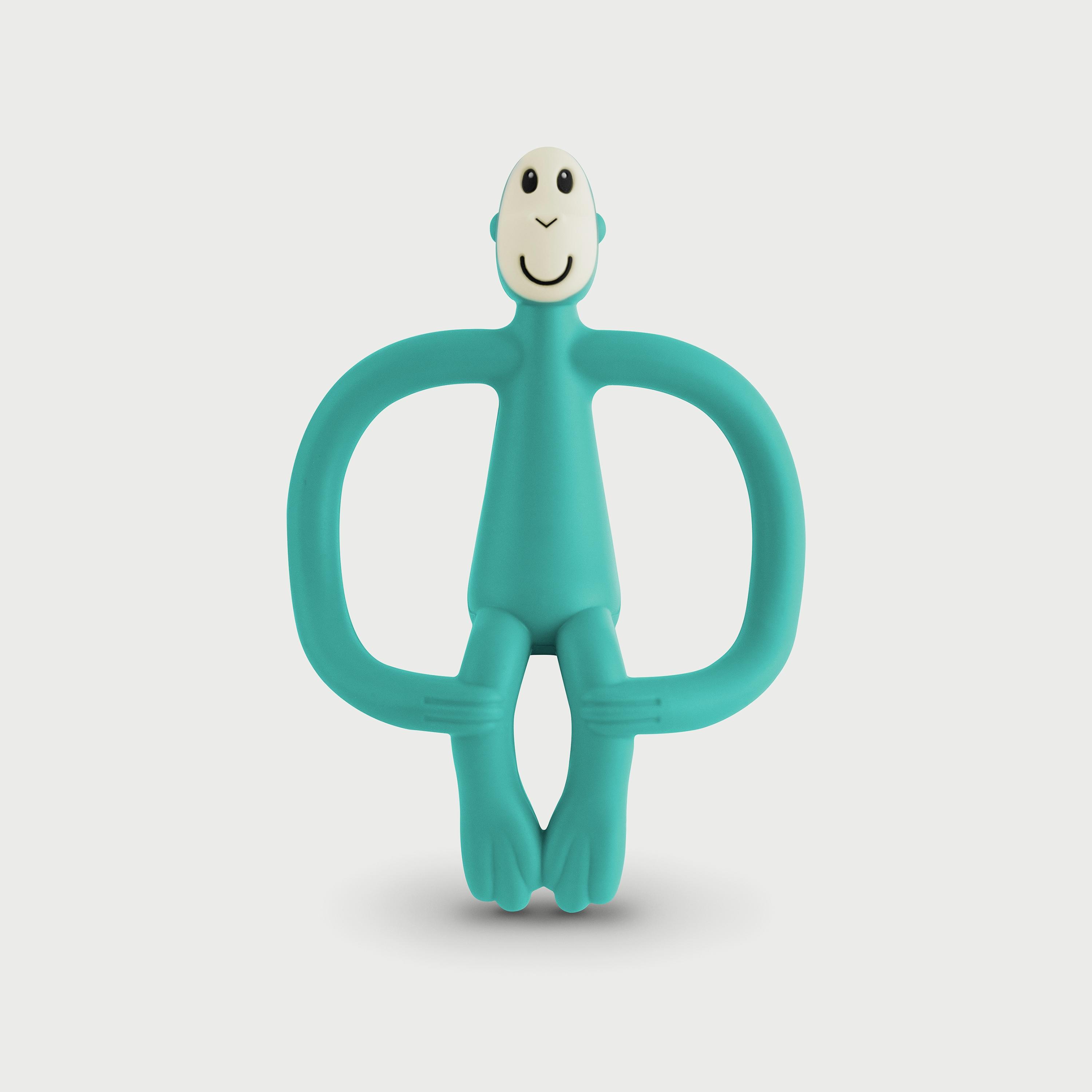 Matchstick Monkey Original Teether, Green -baby-feeding-teethers-image-2