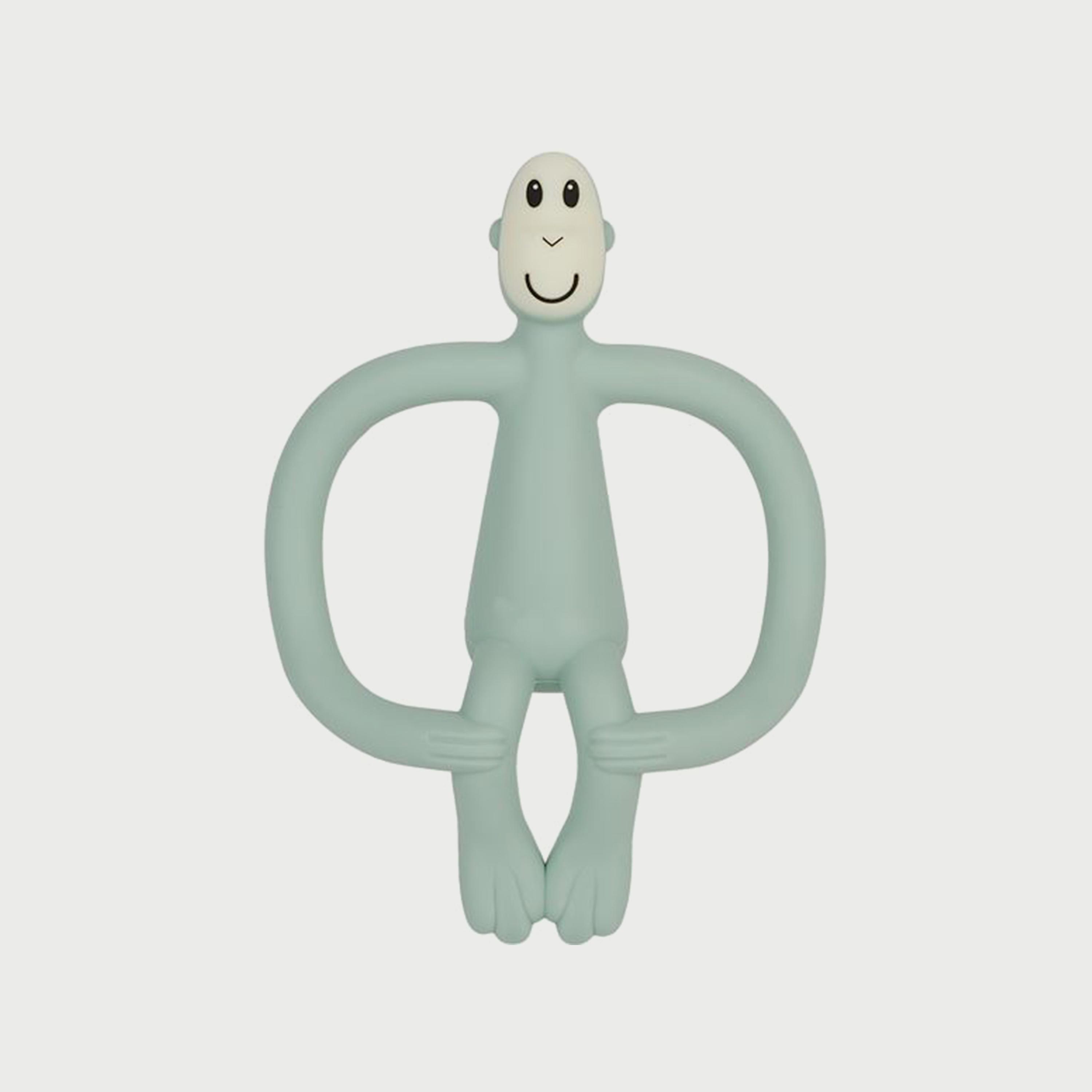 Matchstick Monkey Original Teether, Mint Green-baby-feeding-teethers-image-1