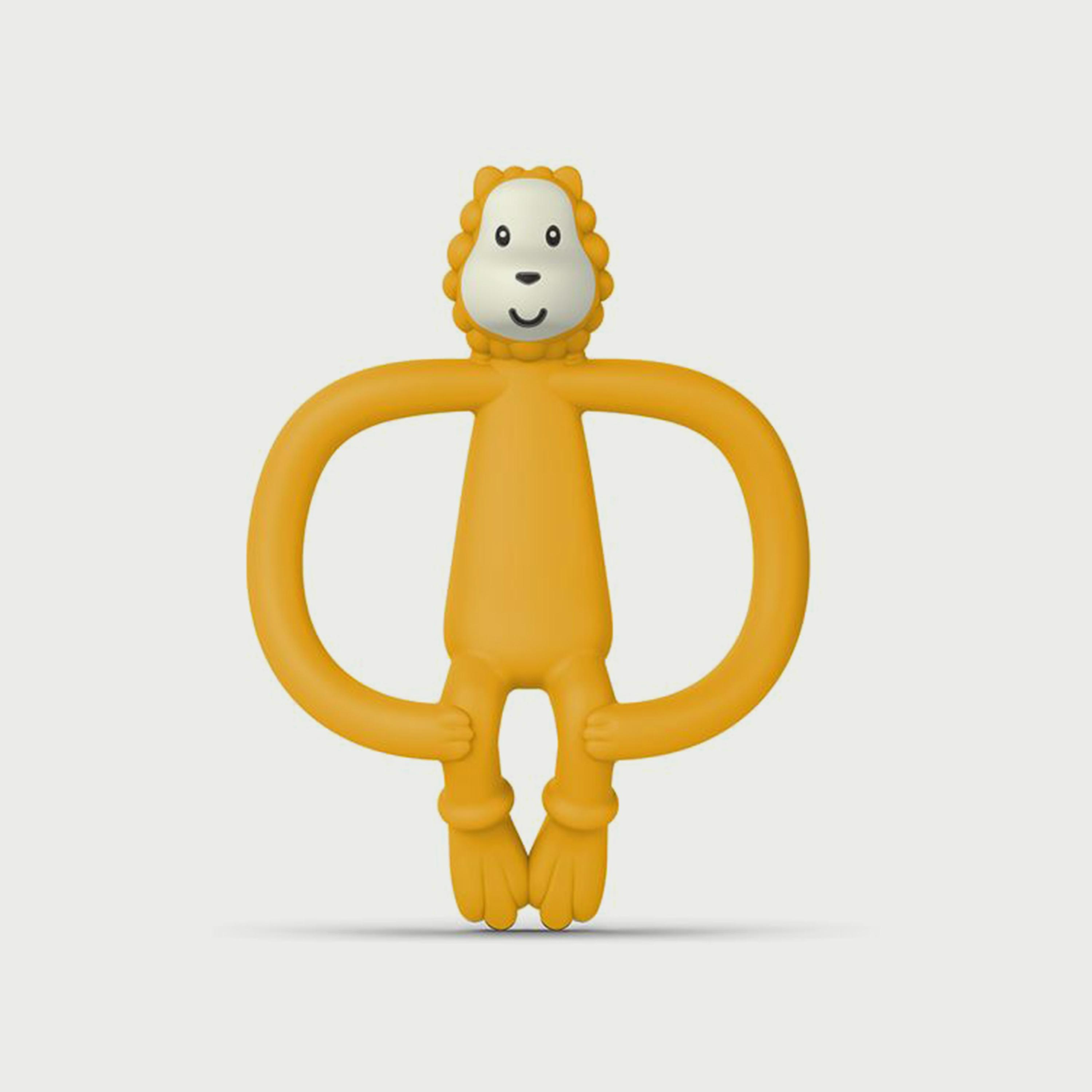 Matchstick Monkey Animal Teether, Ludo Lion-baby-feeding-teethers-image-1
