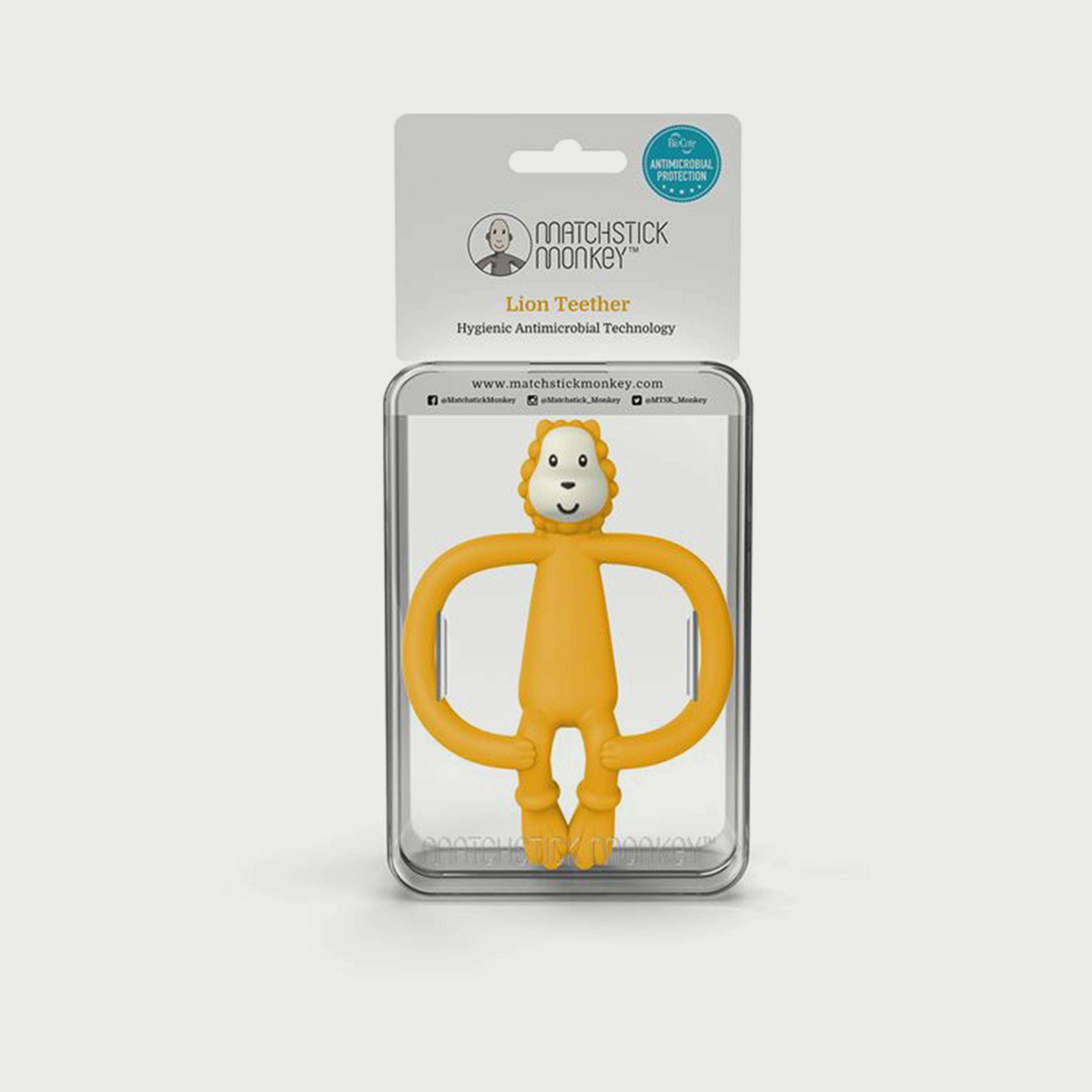Matchstick Monkey Animal Teether, Ludo Lion-baby-feeding-teethers-image-3