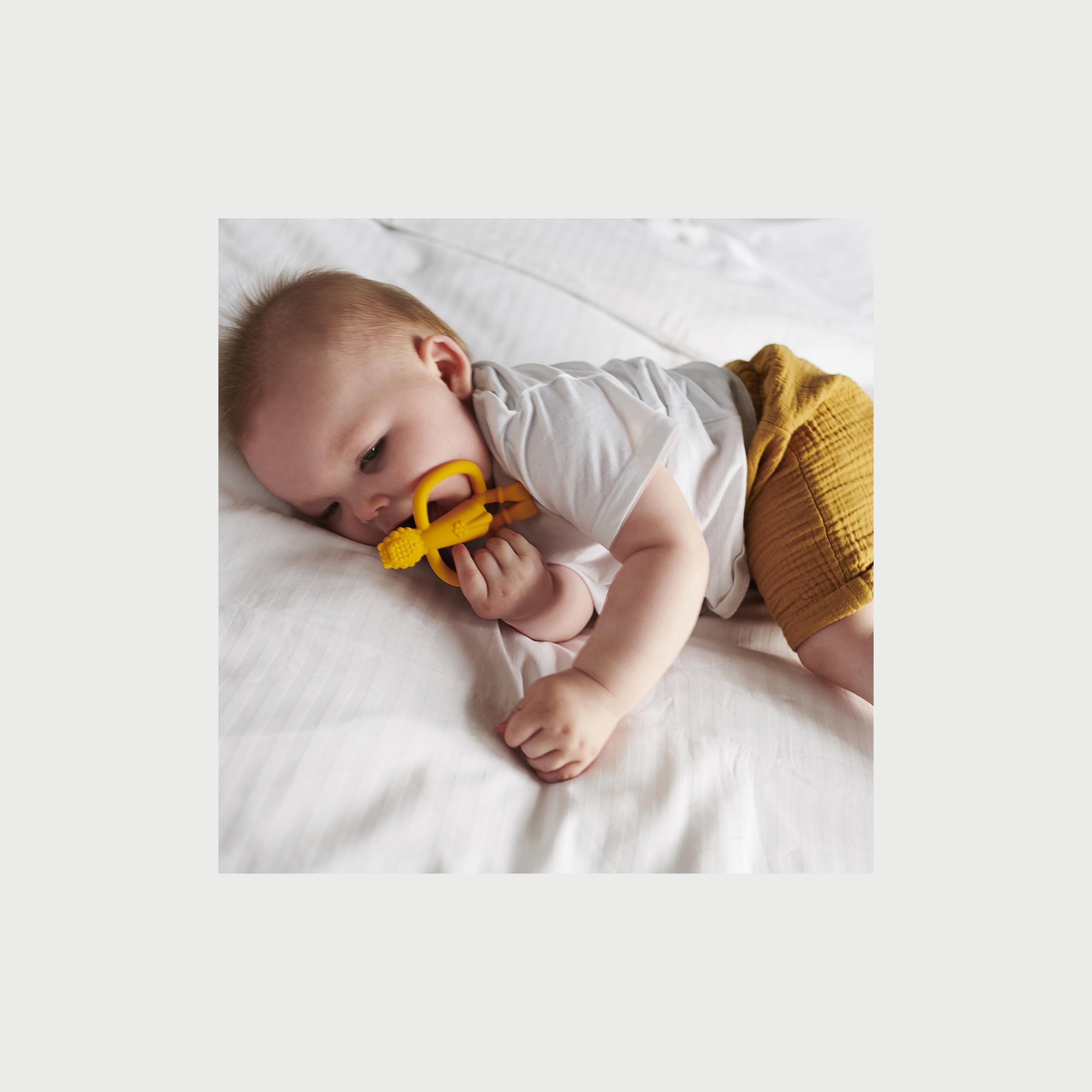 Matchstick Monkey Animal Teether, Ludo Lion-baby-feeding-teethers-image-5