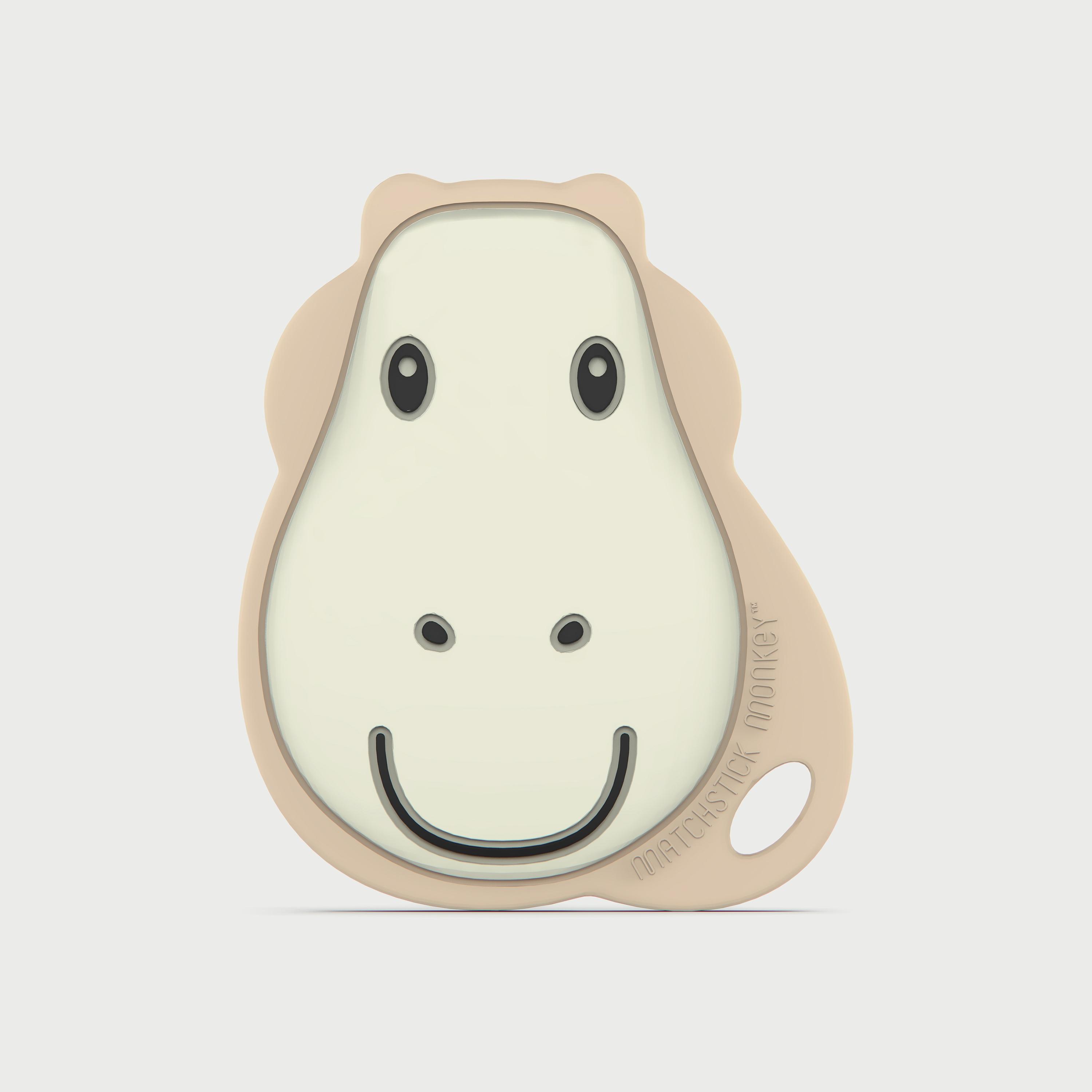 Matchstick Monkey Flat Face Teether, Giraffe-baby-feeding-teethers-image-1