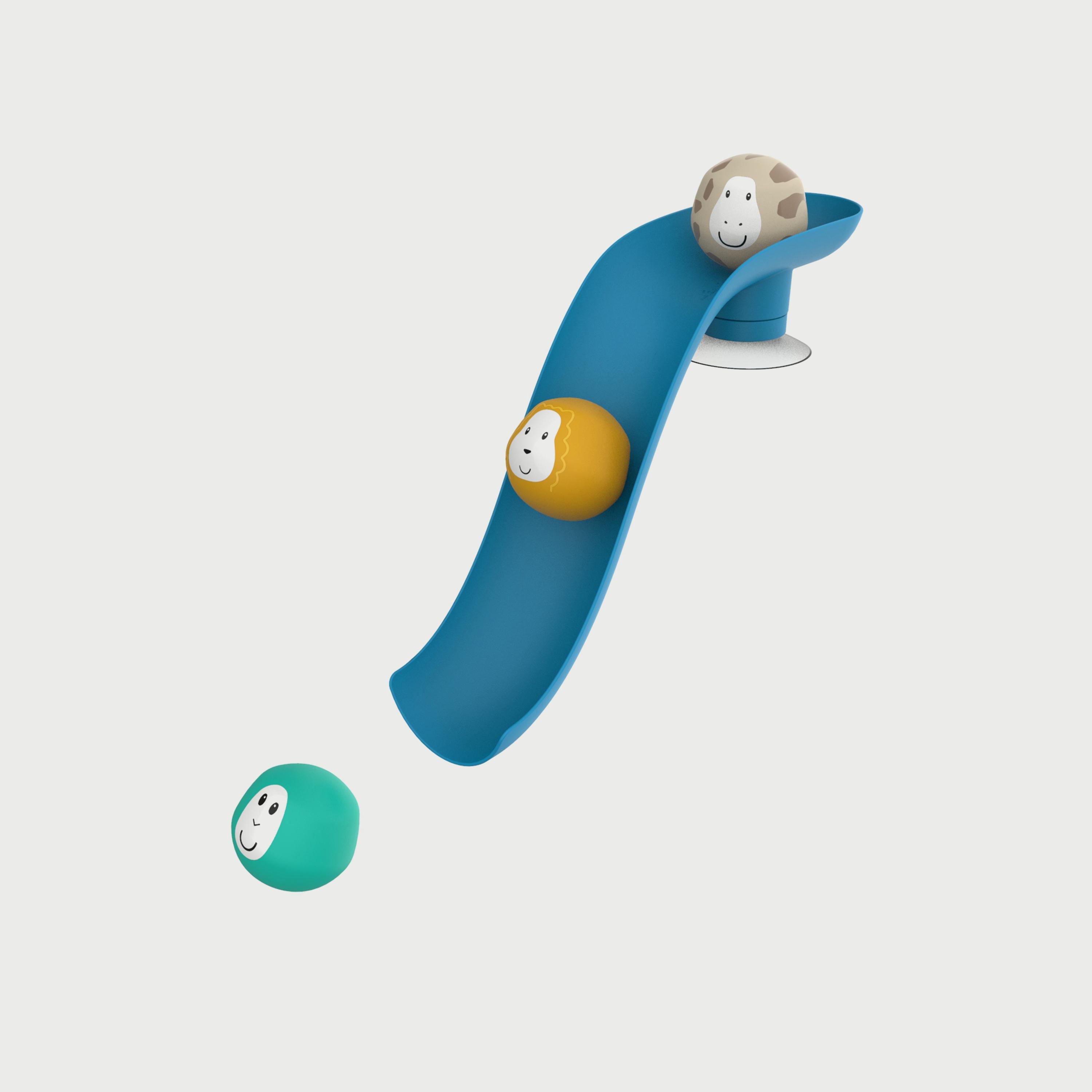 Matchstick Monkey Bathtime Slide Set, Blue-toys-babyandtoddlertoys-bathtoys-image-7