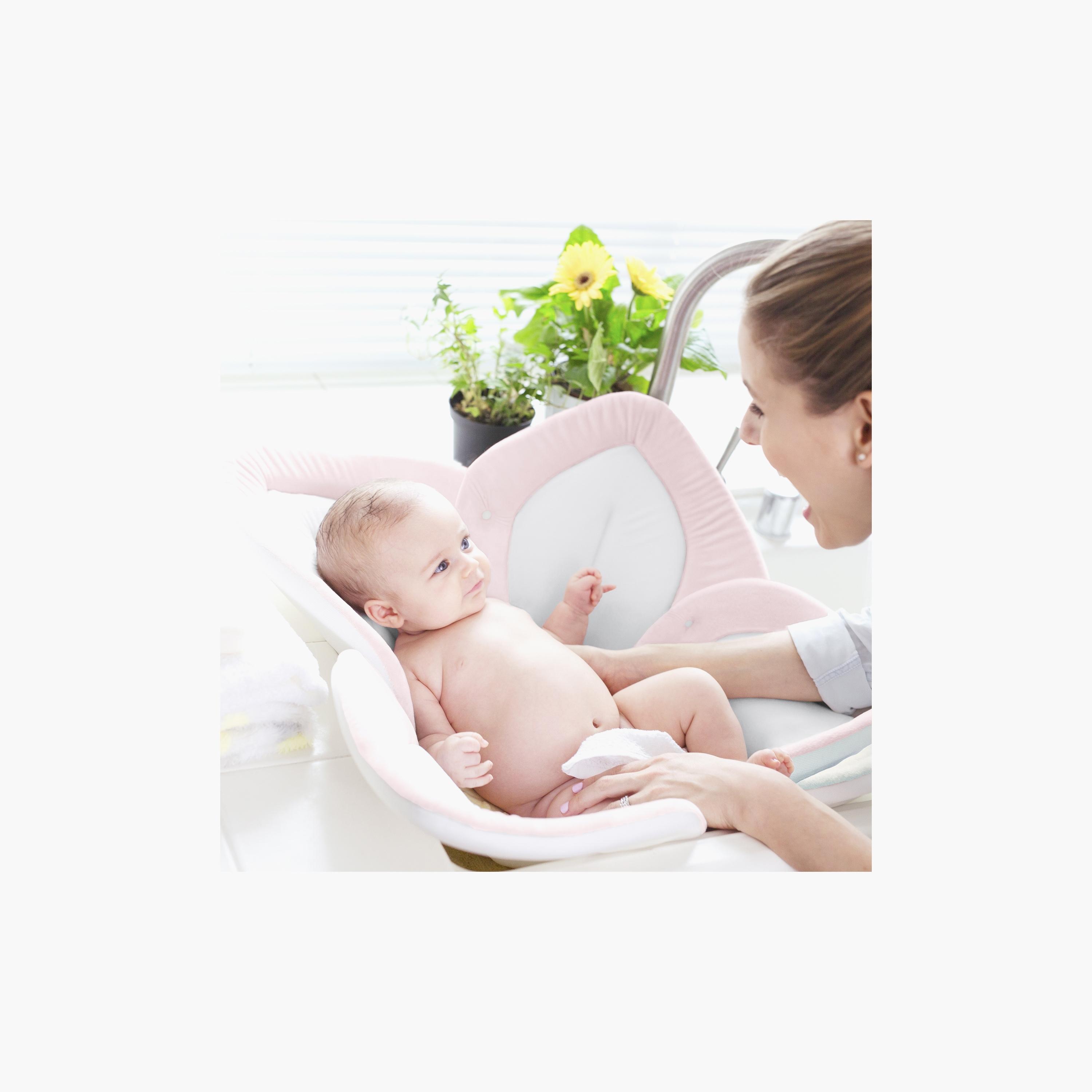 مقعد استحمام وردة لوتس للاستحمام بكباسين من بلومينج باث-baby-bathandcare-bathtubs-image-2